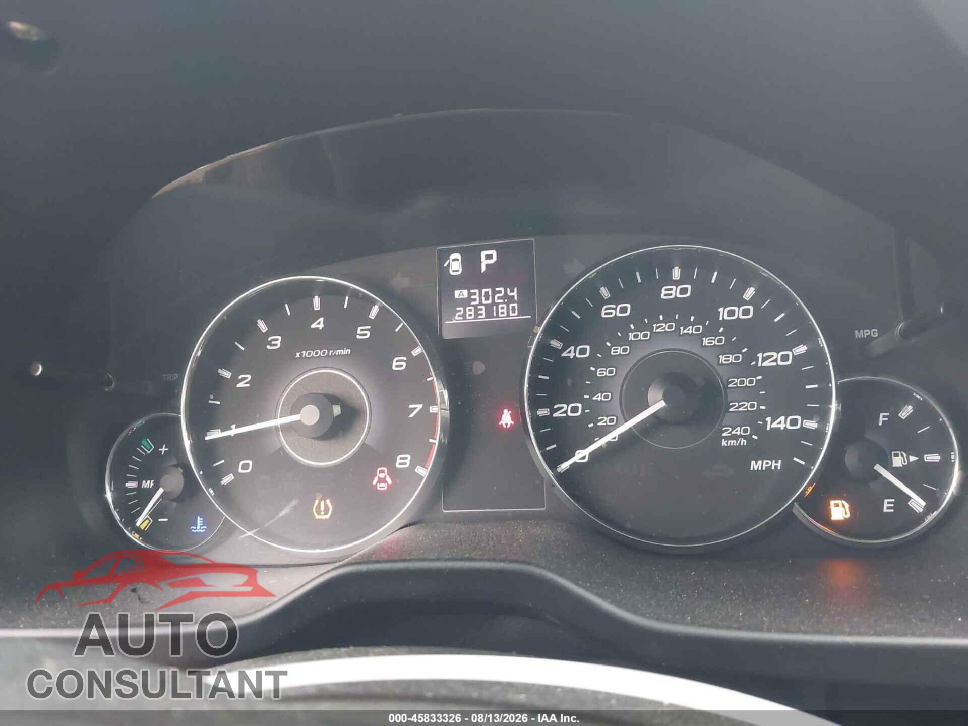 SUBARU OUTBACK 2011 - 4S4BRBLC7B3351890