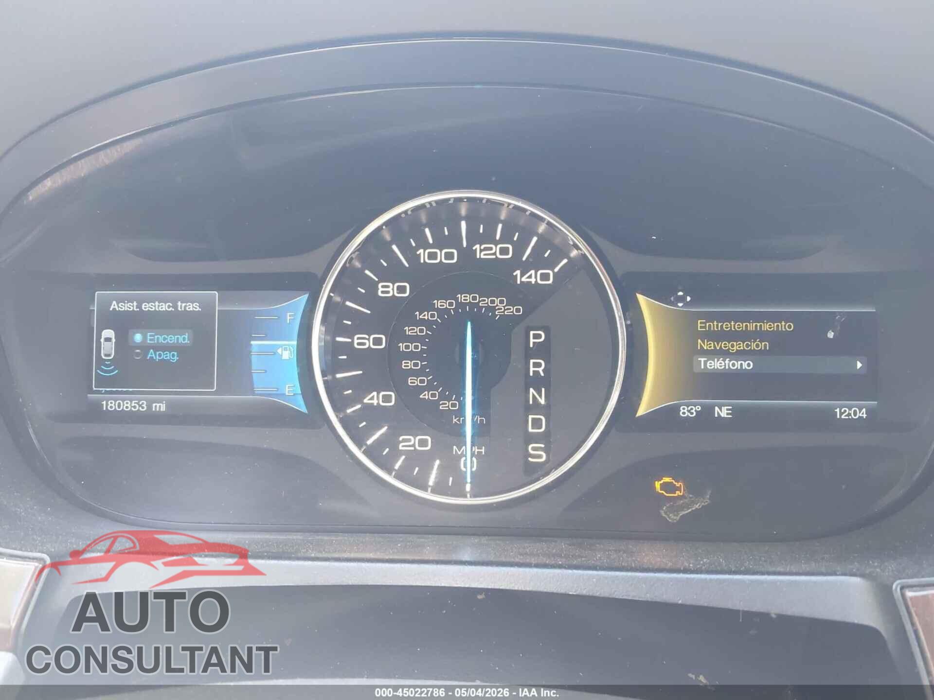 FORD EDGE 2014 - 2FMDK3KC2EBB67417