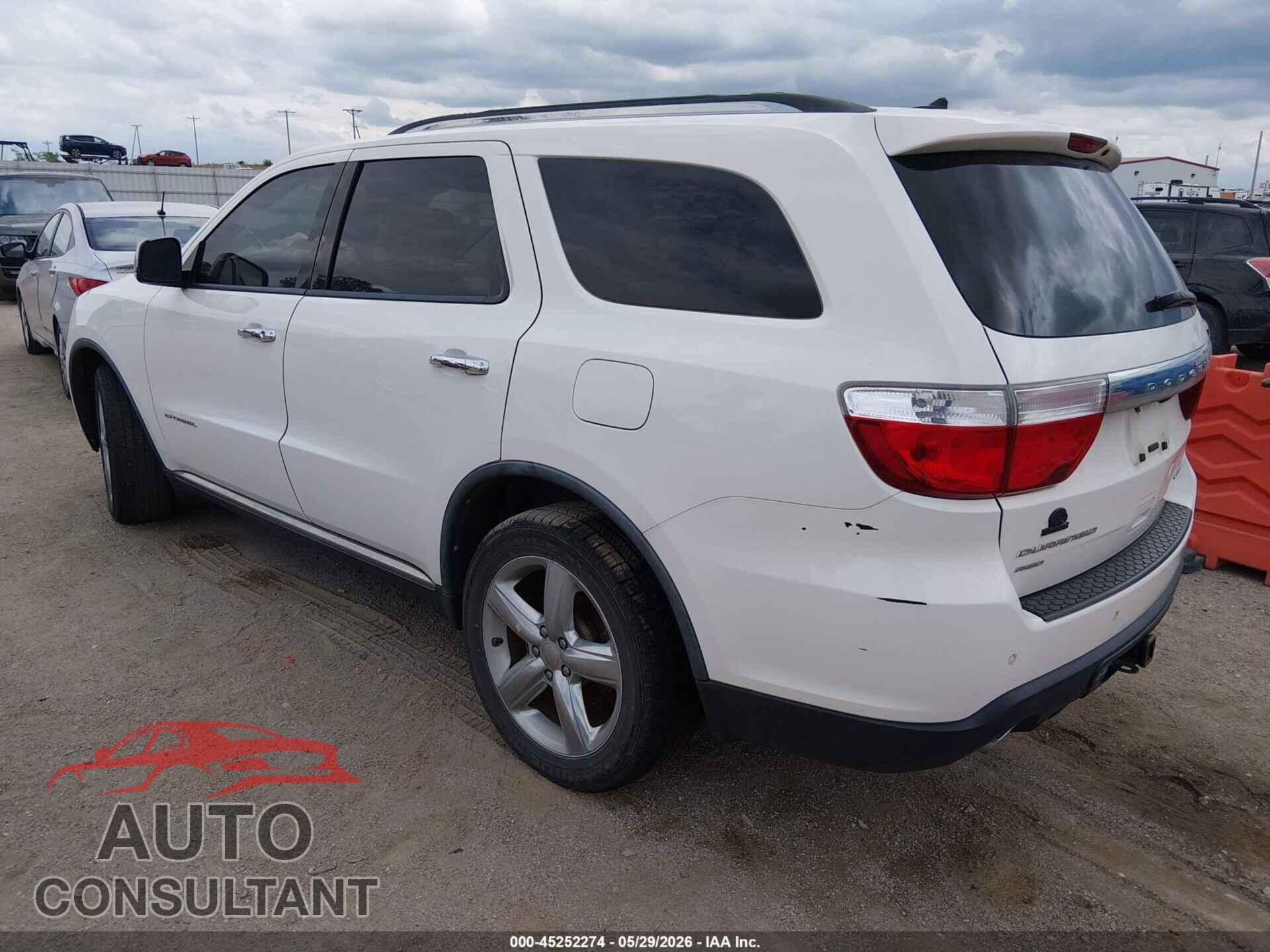 DODGE DURANGO 2011 - 1D4SE5GT2BC594456