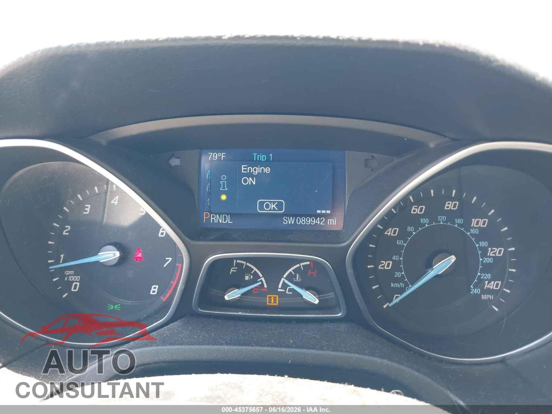 FORD FOCUS 2014 - 1FADP3K22EL357172