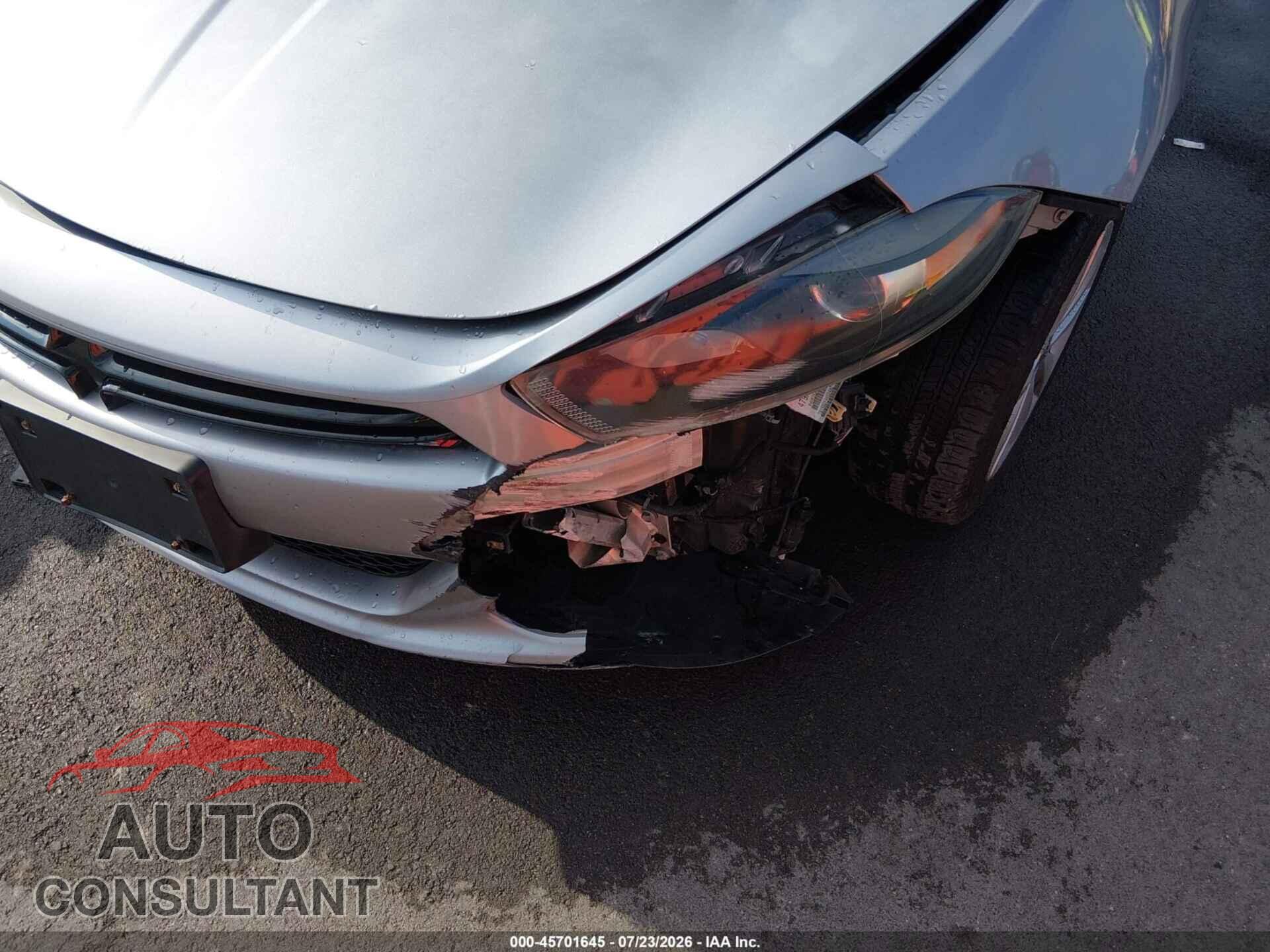 DODGE DART 2014 - 1C3CDFBB3ED768692