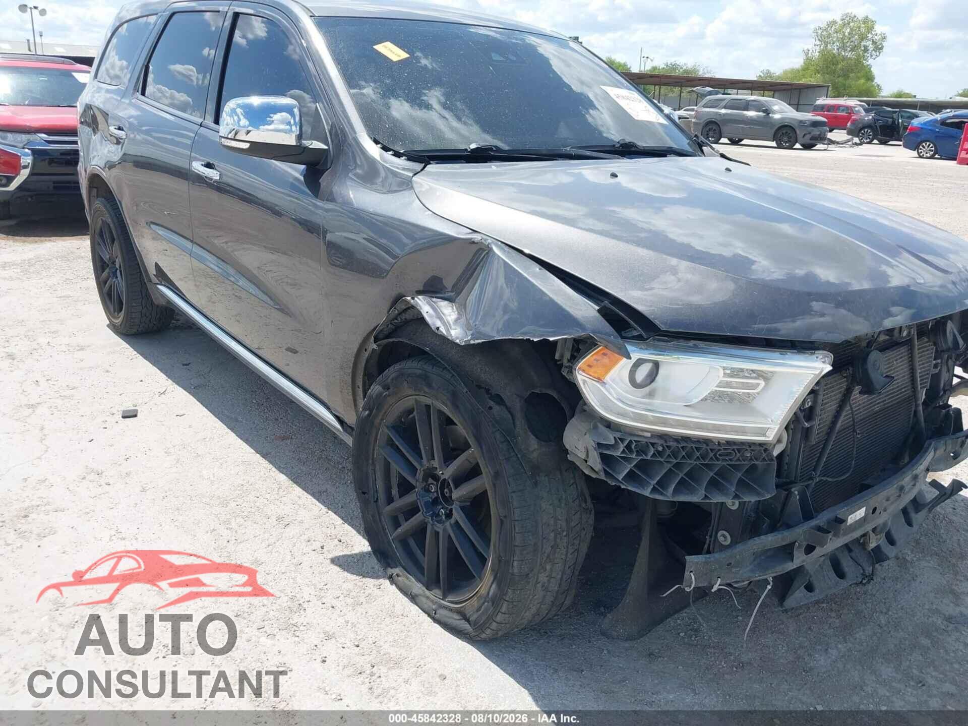 DODGE DURANGO 2017 - 1C4SDJET8HC766624