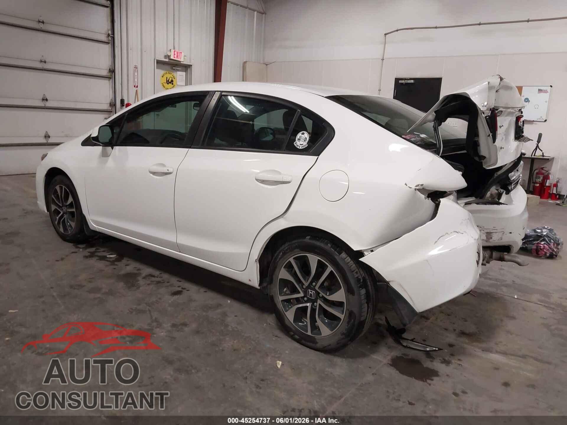 HONDA CIVIC 2013 - 19XFB2F84DE078677