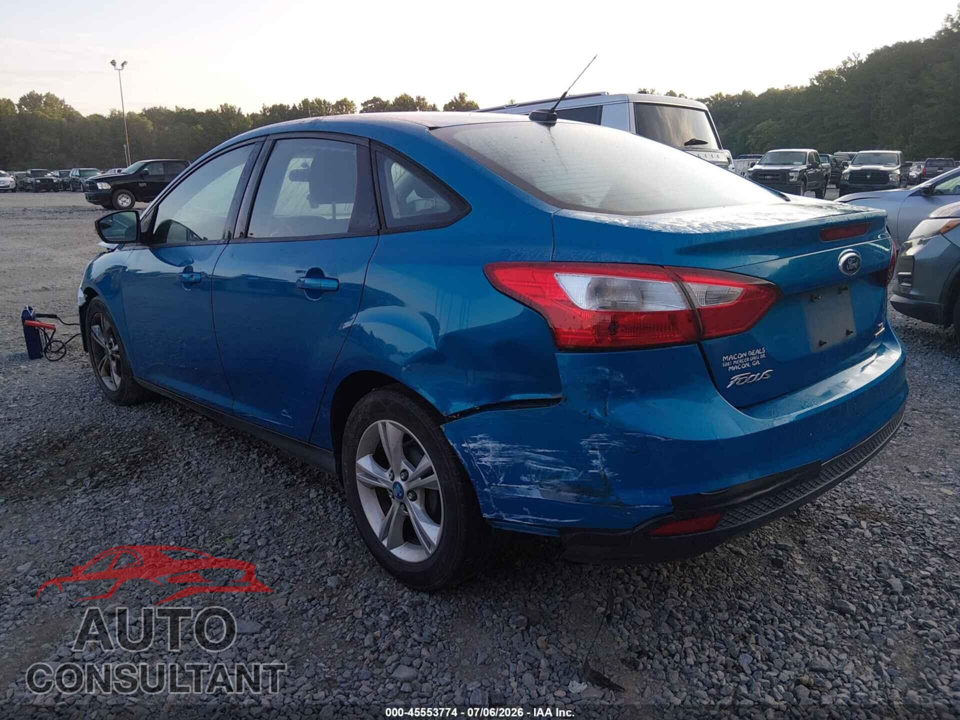 FORD FOCUS 2013 - 1FADP3F2XDL104240