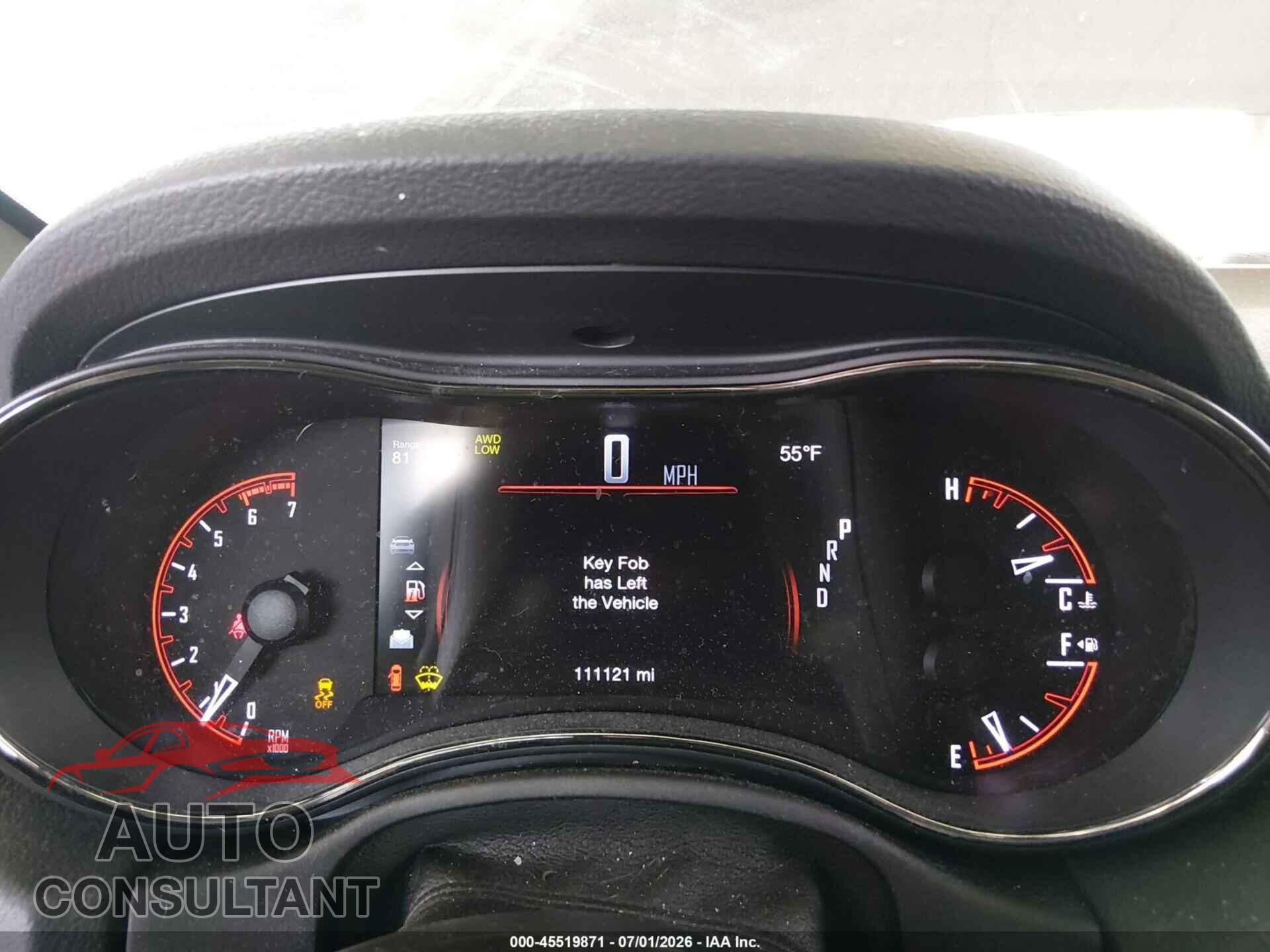 DODGE DURANGO 2018 - 1C4SDJCT6JC345381