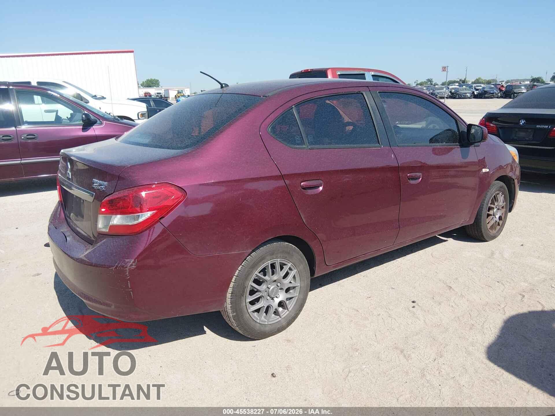 MITSUBISHI MIRAGE G4 2017 - ML32F3FJ8HHF16389
