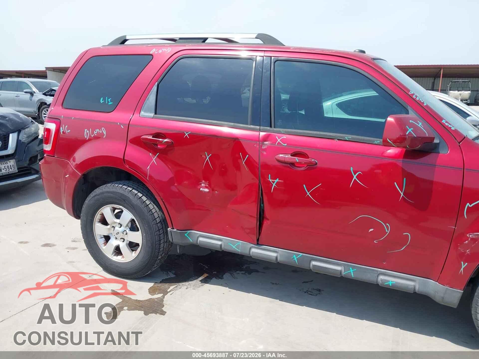 FORD ESCAPE 2012 - 1FMCU0E78CKA62192