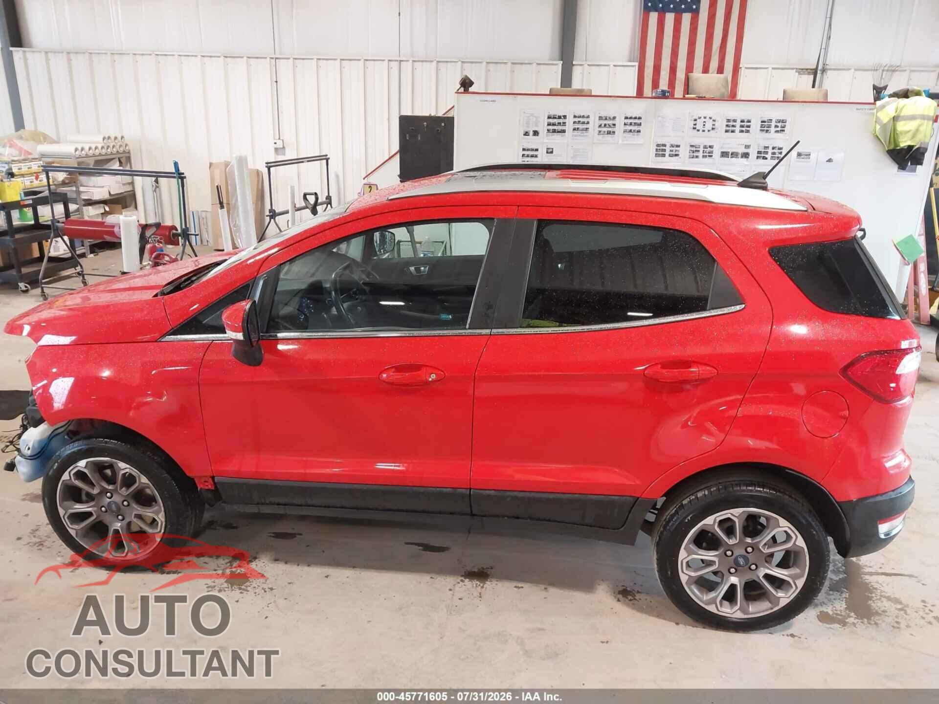 FORD ECOSPORT 2019 - MAJ6S3KL2KC256807