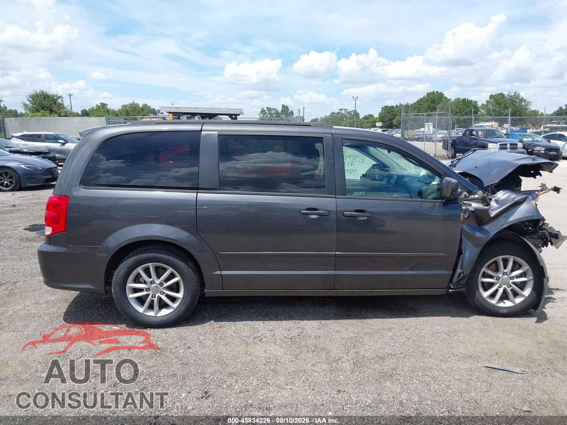 DODGE GRAND CARAVAN 2016 - 2C4RDGCG3GR367486