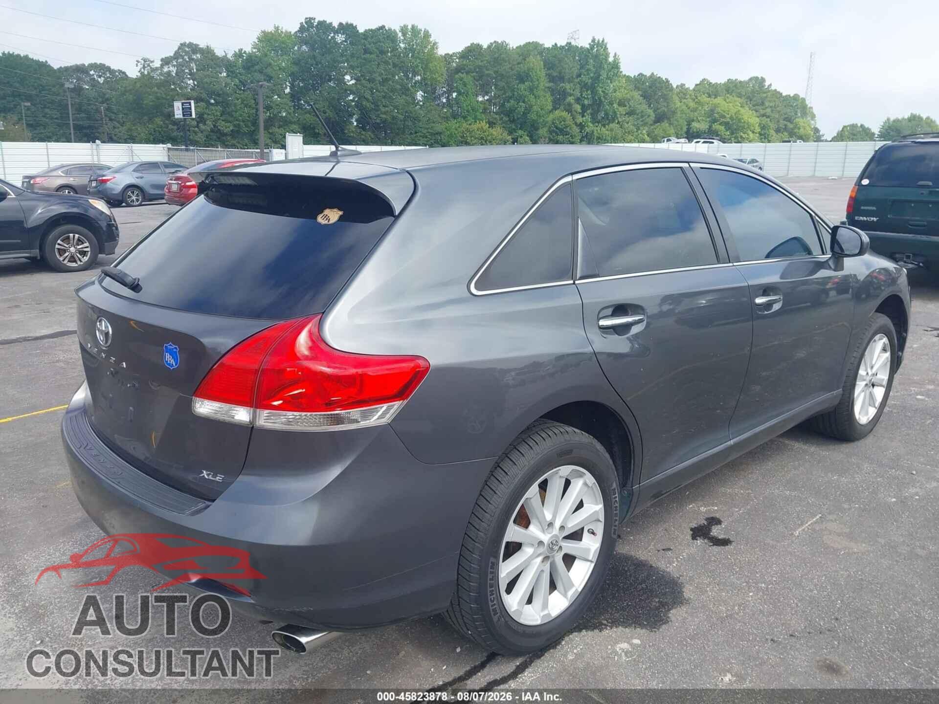 TOYOTA VENZA 2012 - 4T3ZA3BB3CU060746