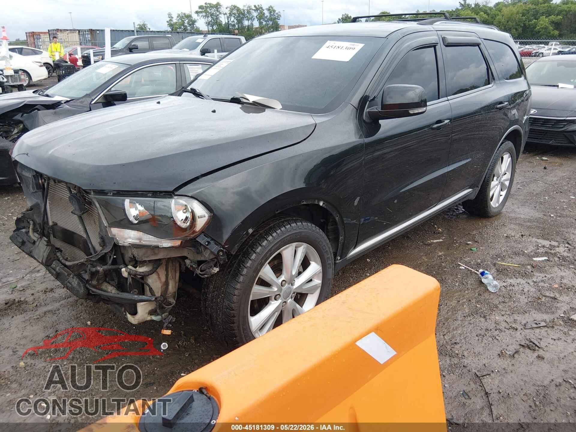 DODGE DURANGO 2012 - 1C4RDJDG5CC163416