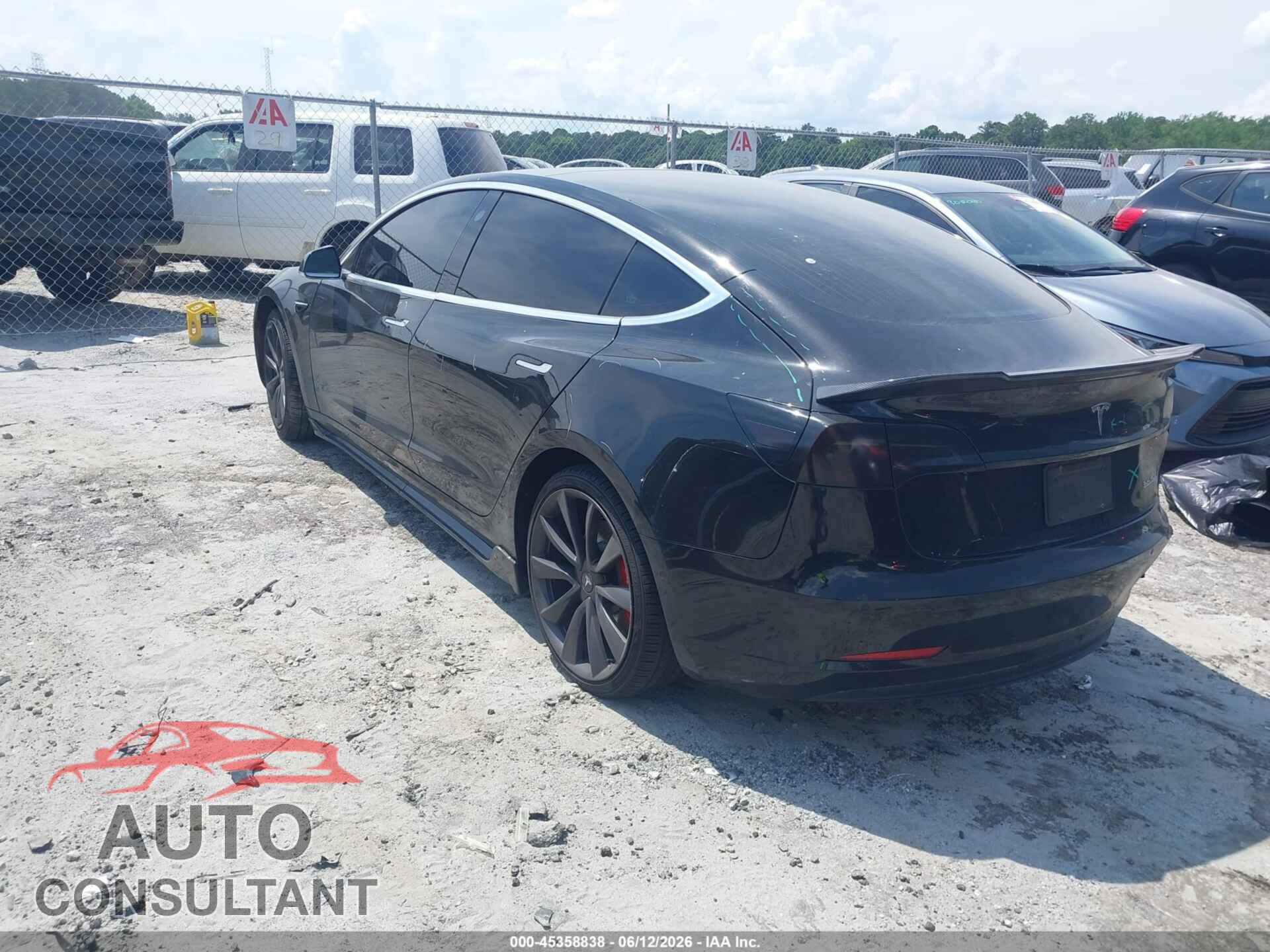 TESLA MODEL 3 2020 - 5YJ3E1EC0LF603477