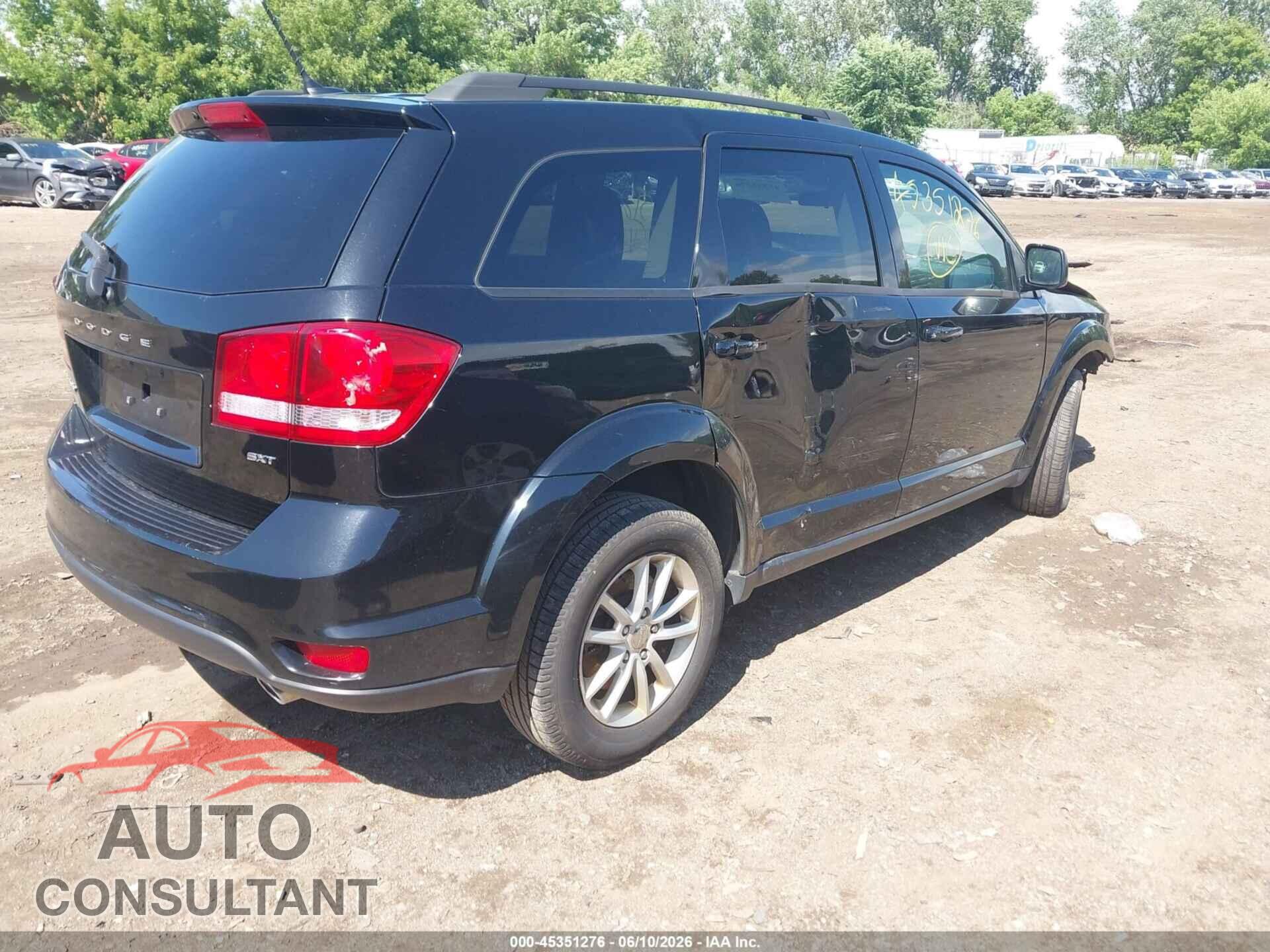 DODGE JOURNEY 2014 - 3C4PDCBGOET189774