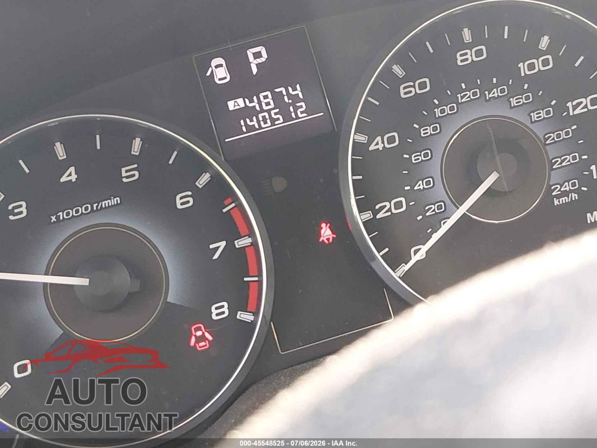 SUBARU OUTBACK 2010 - 4S4BRBCC4A3379578