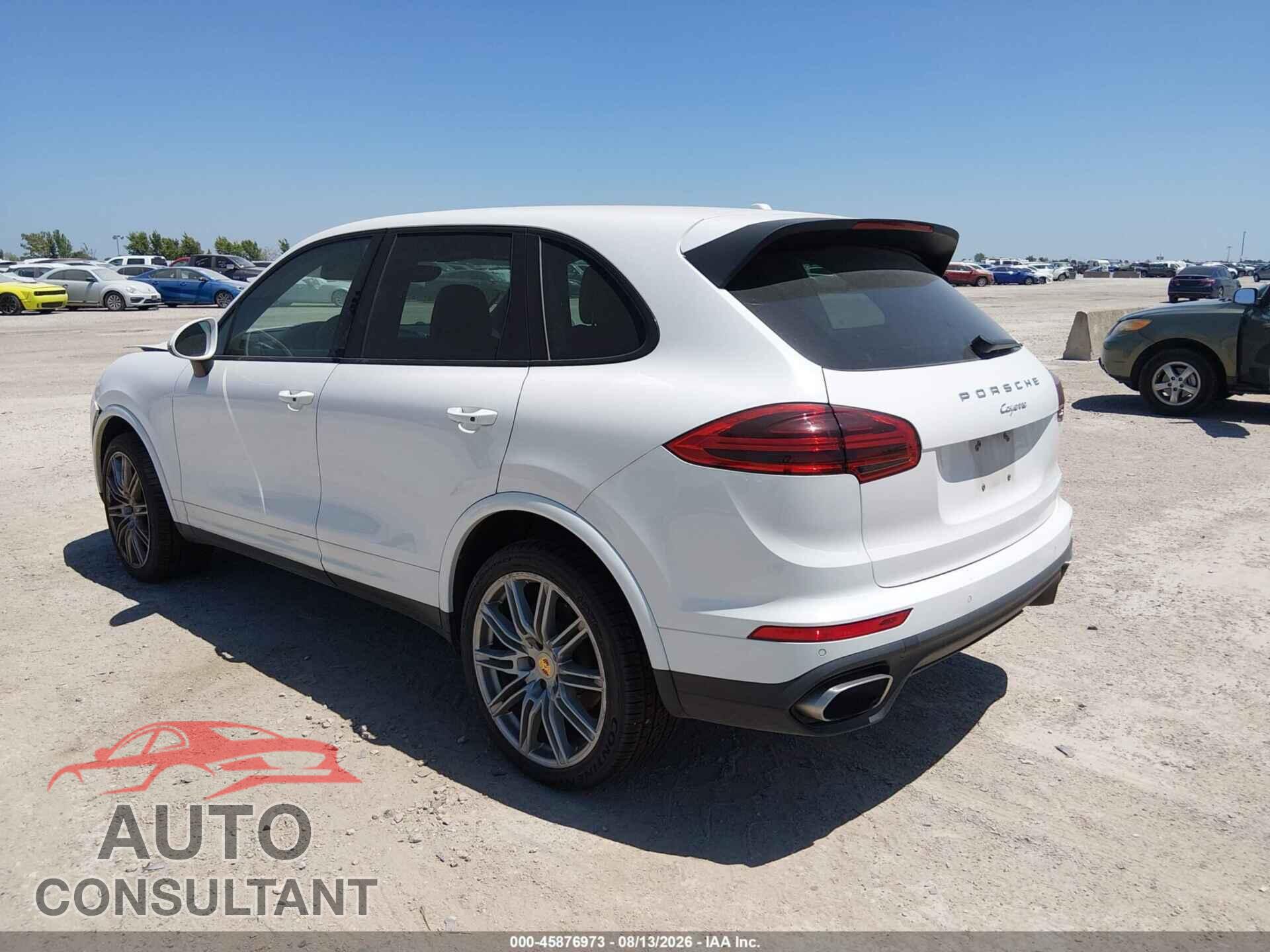 PORSCHE CAYENNE 2017 - WP1AA2A23HKA90627