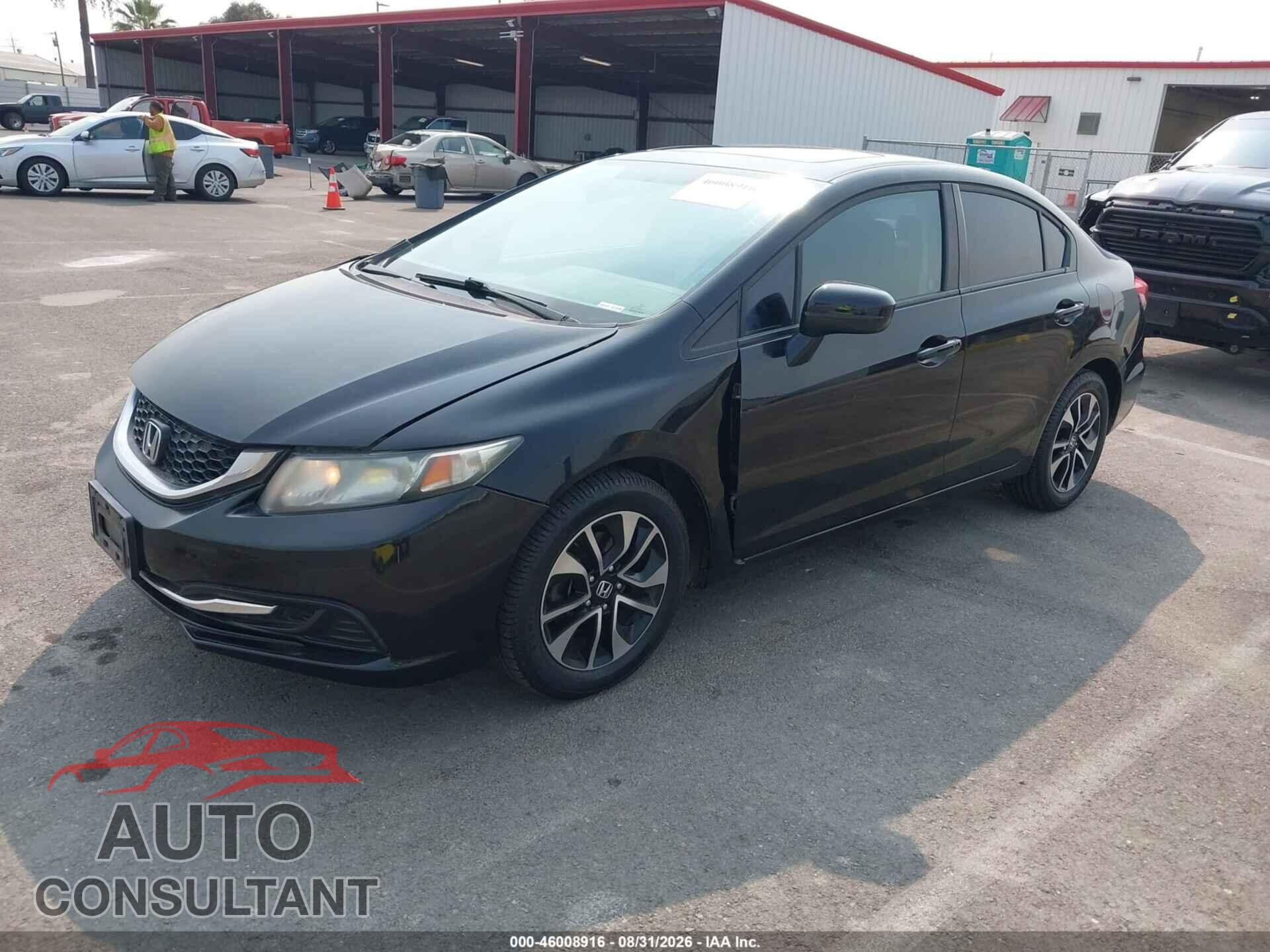 HONDA CIVIC 2014 - 19XFB2F81EE260077