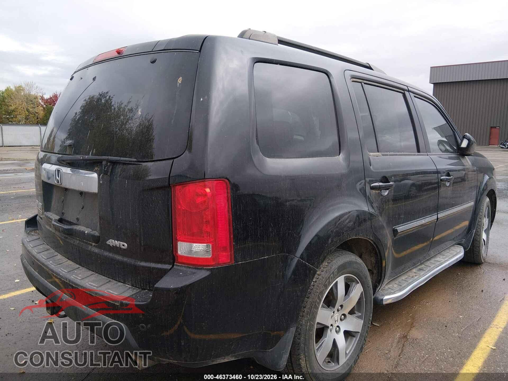 HONDA PILOT 2013 - 5FNYF4H93DB038616