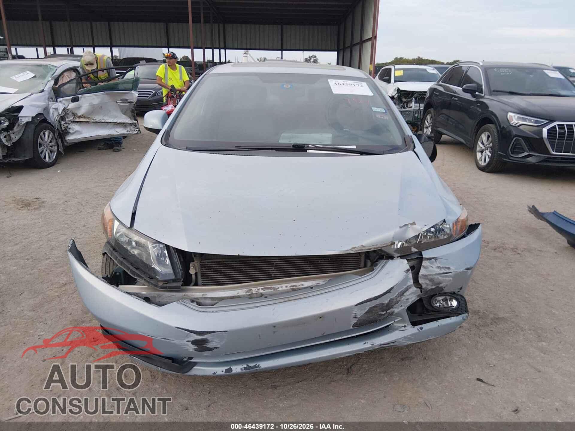 HONDA CIVIC 2012 - 2HGFB2F81CH513238