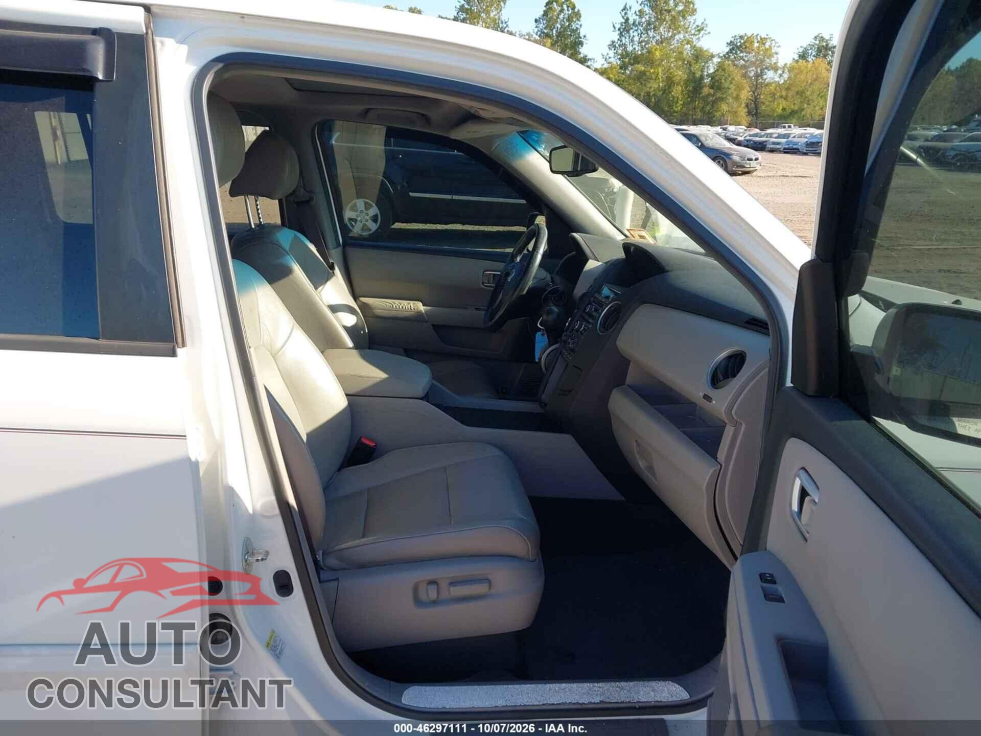 HONDA PILOT 2012 - 5FNYF4H55CB075422