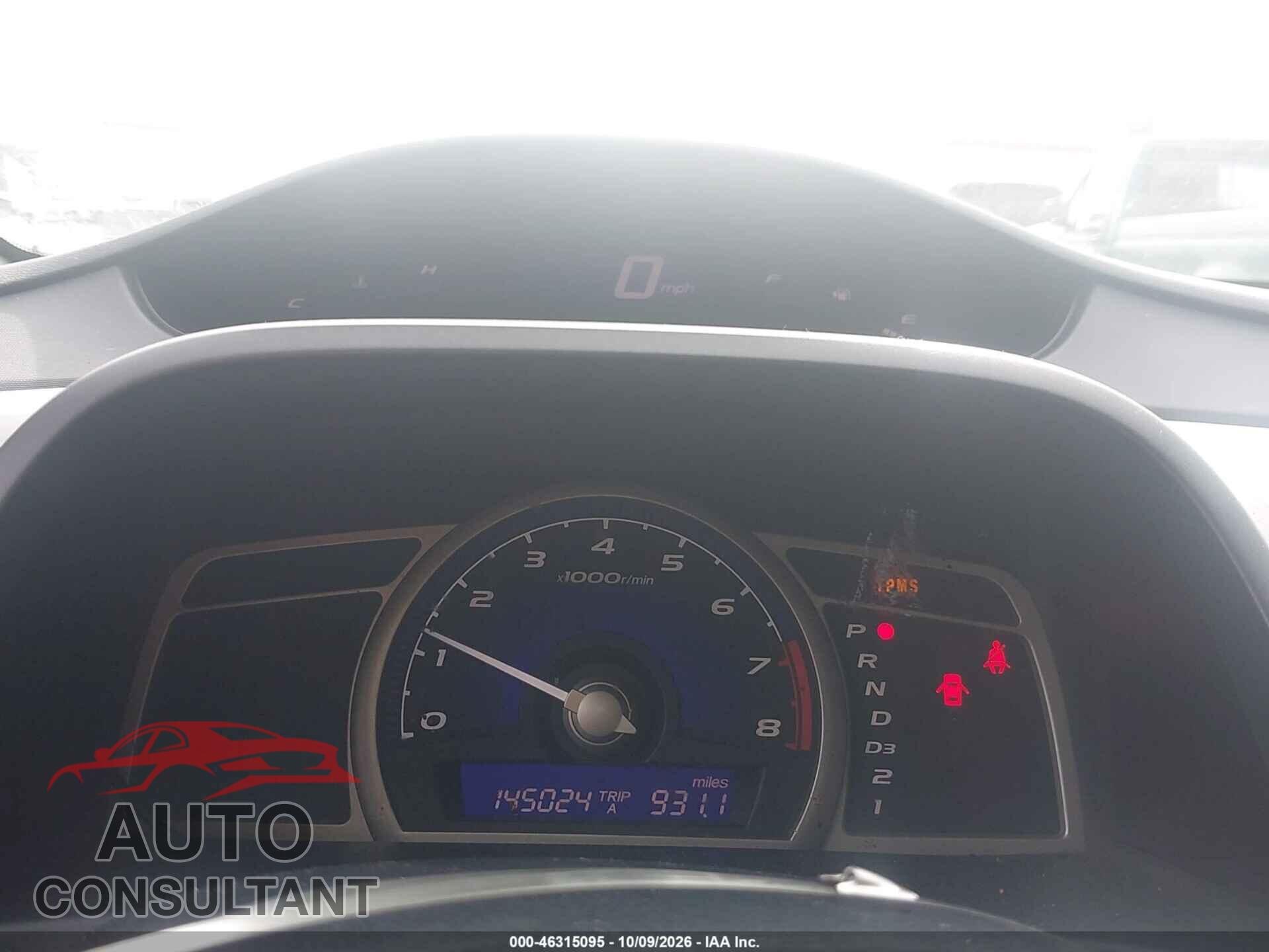 HONDA CIVIC 2011 - 19XFA1F65BE021459
