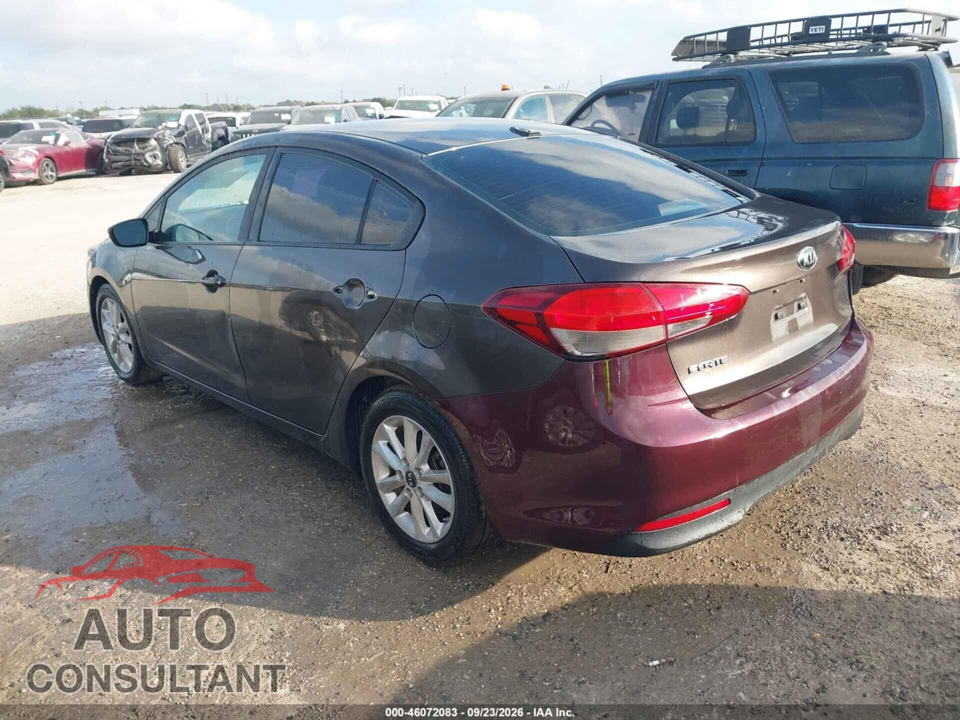 KIA FORTE 2017 - 3KPFL4A72HE047599