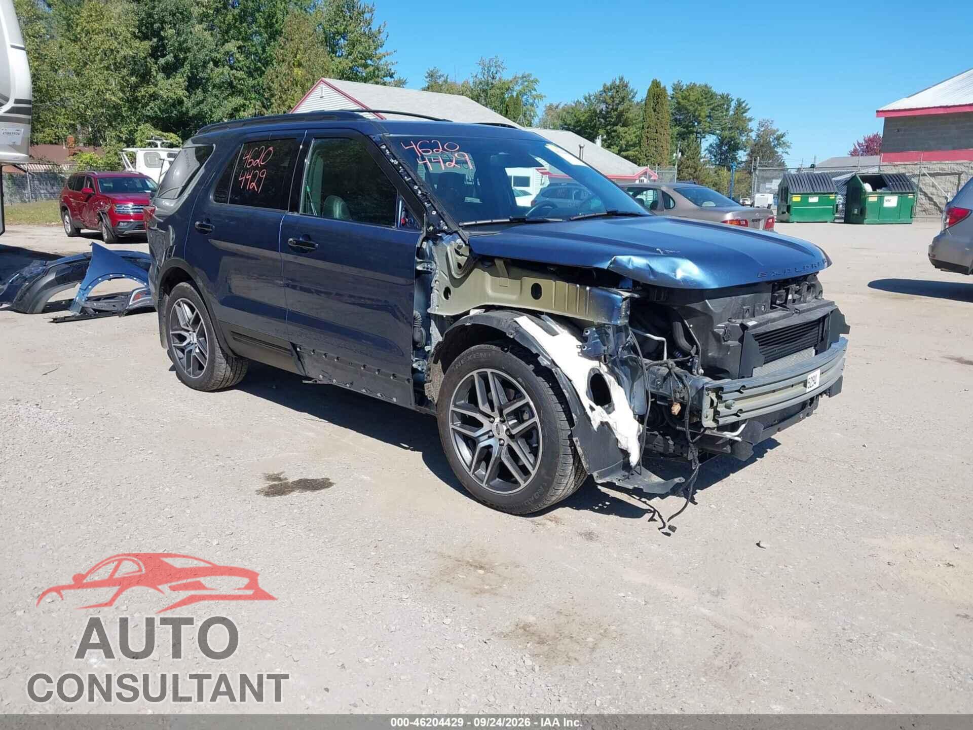 FORD EXPLORER 2018 - 1FM5K8GT4JGA61340