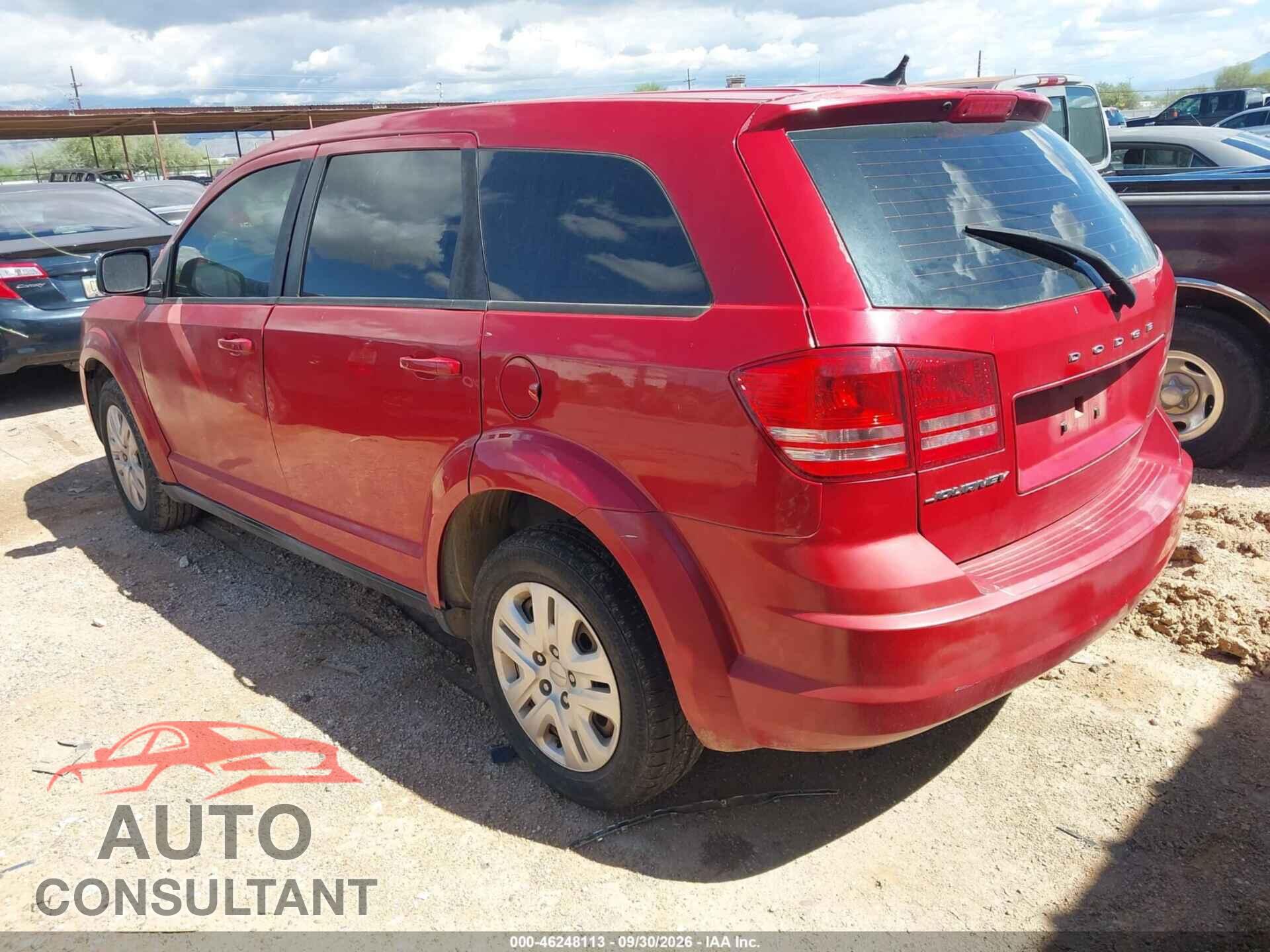 DODGE JOURNEY 2015 - 3C4PDCAB0FT728482