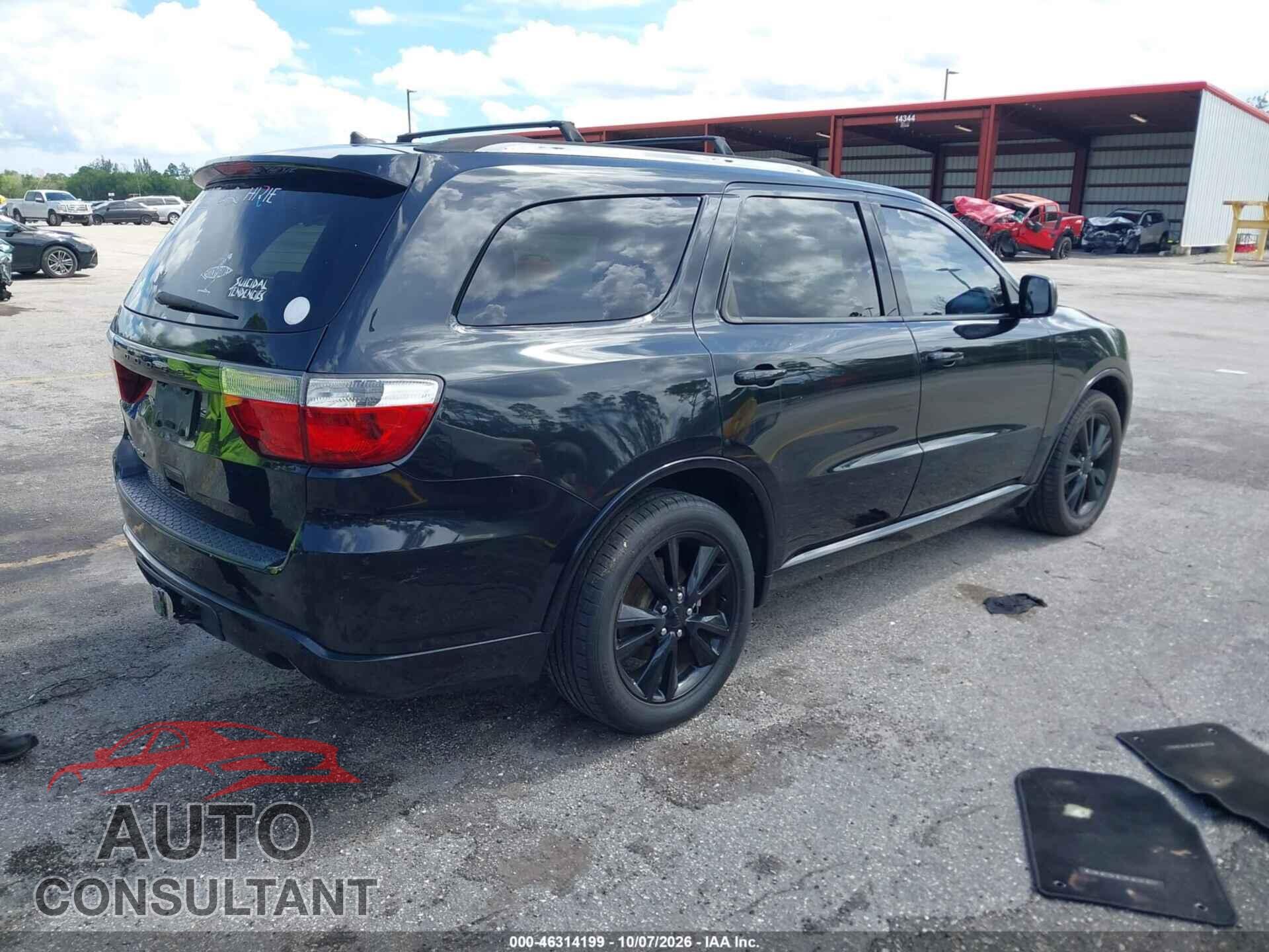 DODGE DURANGO 2013 - 1C4RDHAG2DC696760