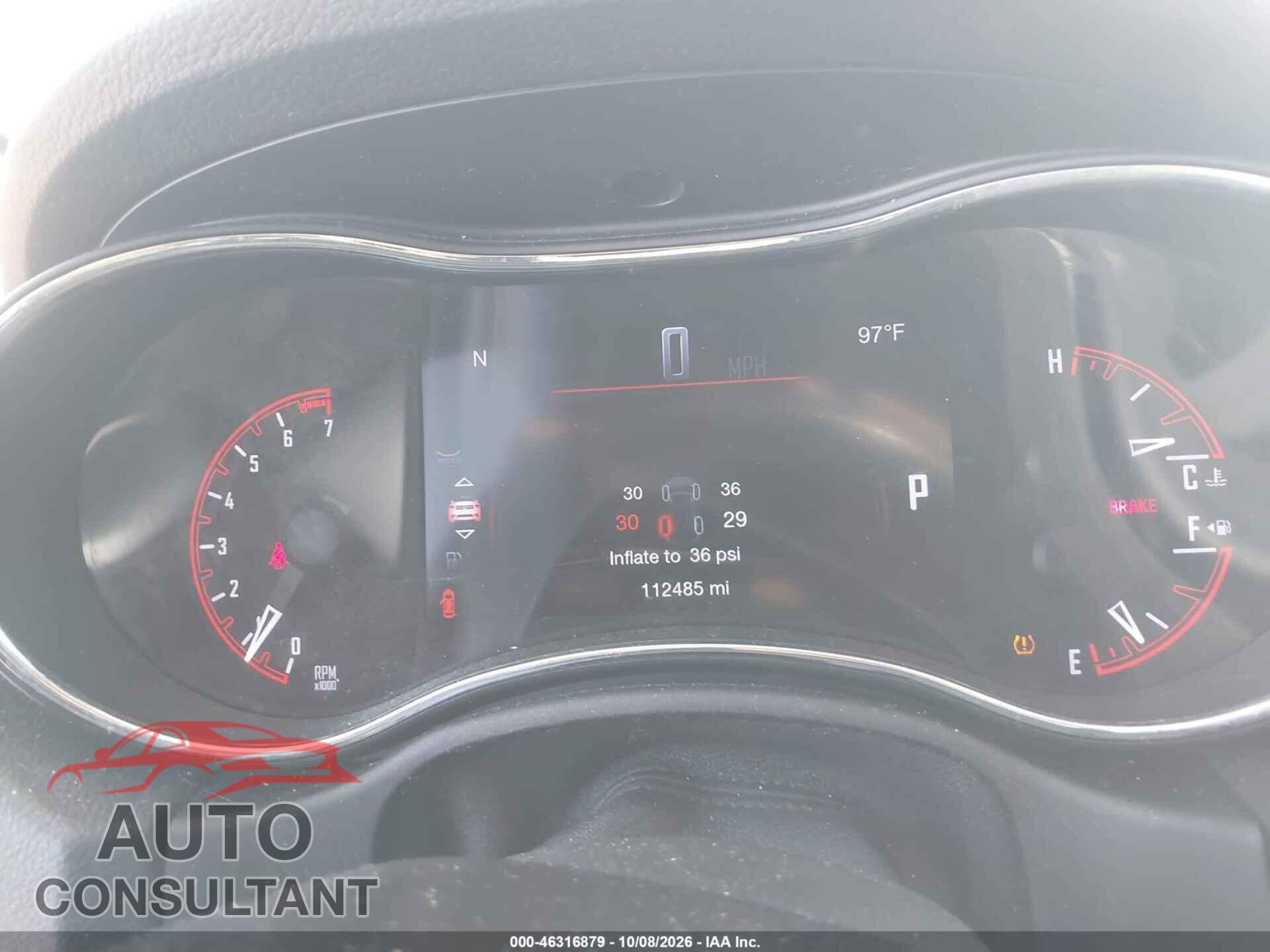 DODGE DURANGO 2017 - 1C4RDJDGXHC860555
