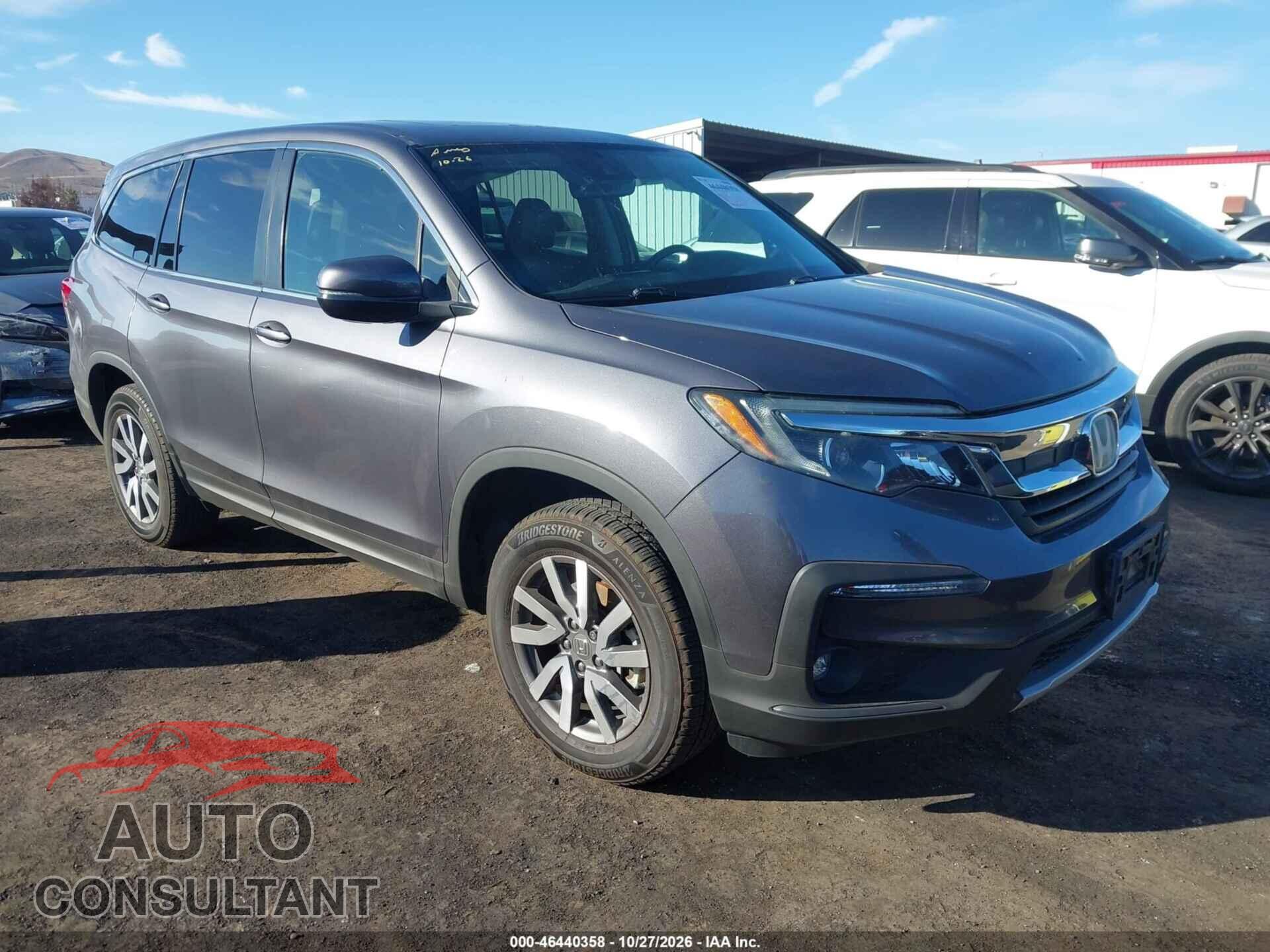 HONDA PILOT 2019 - 5FNYF6H56KB065752
