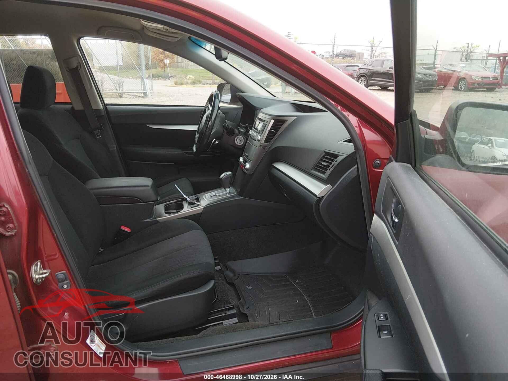 SUBARU OUTBACK 2013 - 4S4BRCCC0D3210331