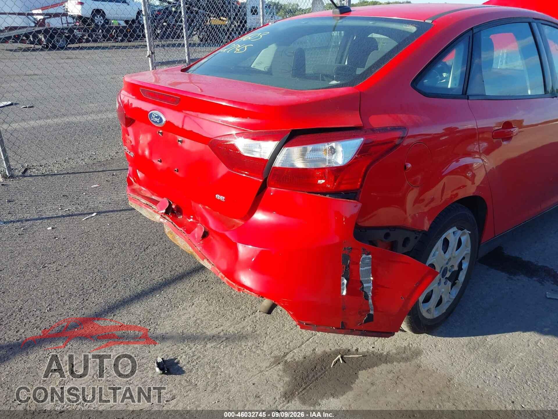 FORD FOCUS 2012 - 1FAHP3F28CL347111