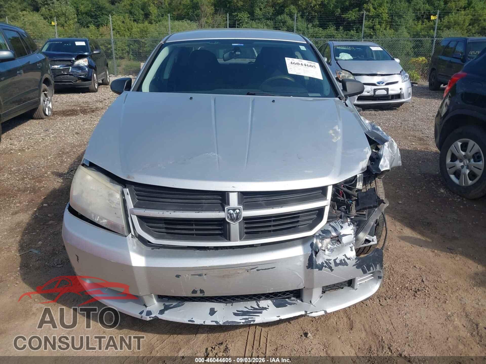 DODGE AVENGER 2010 - 1B3CC4FB8AN174182
