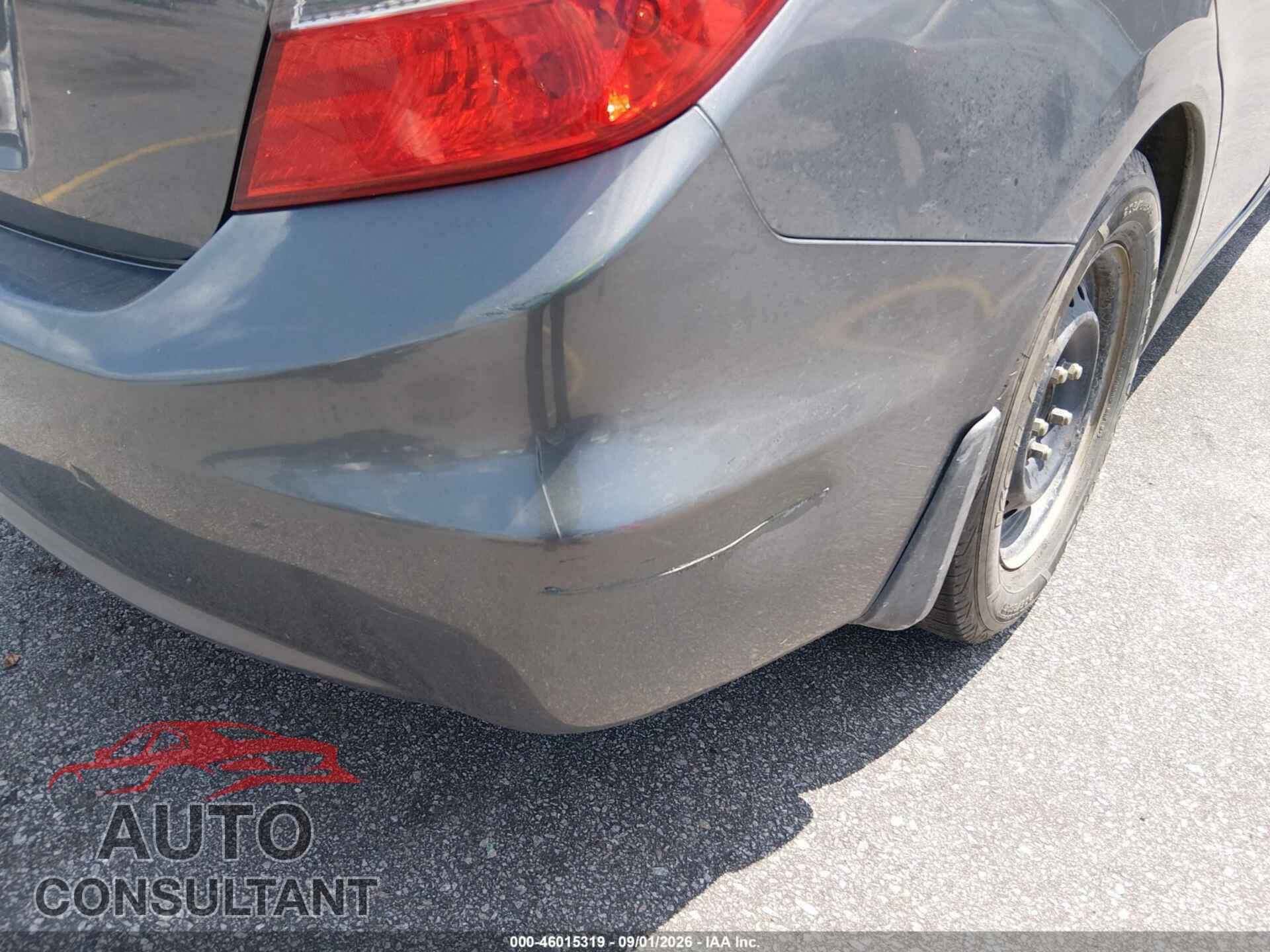 HONDA CIVIC 2012 - 2HGFB2F53CH319901