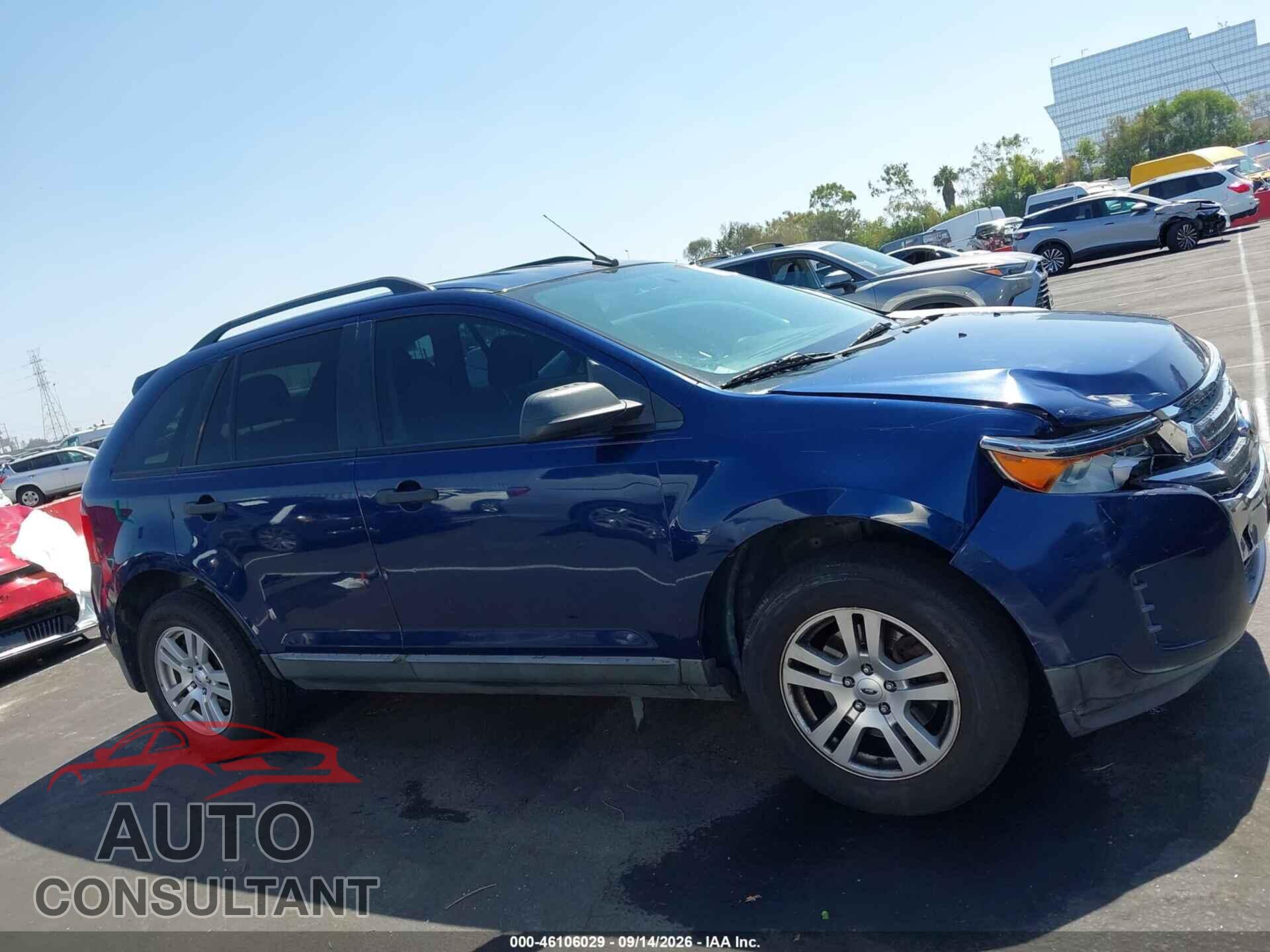 FORD EDGE 2012 - 2FMDK3GC4CBA62495