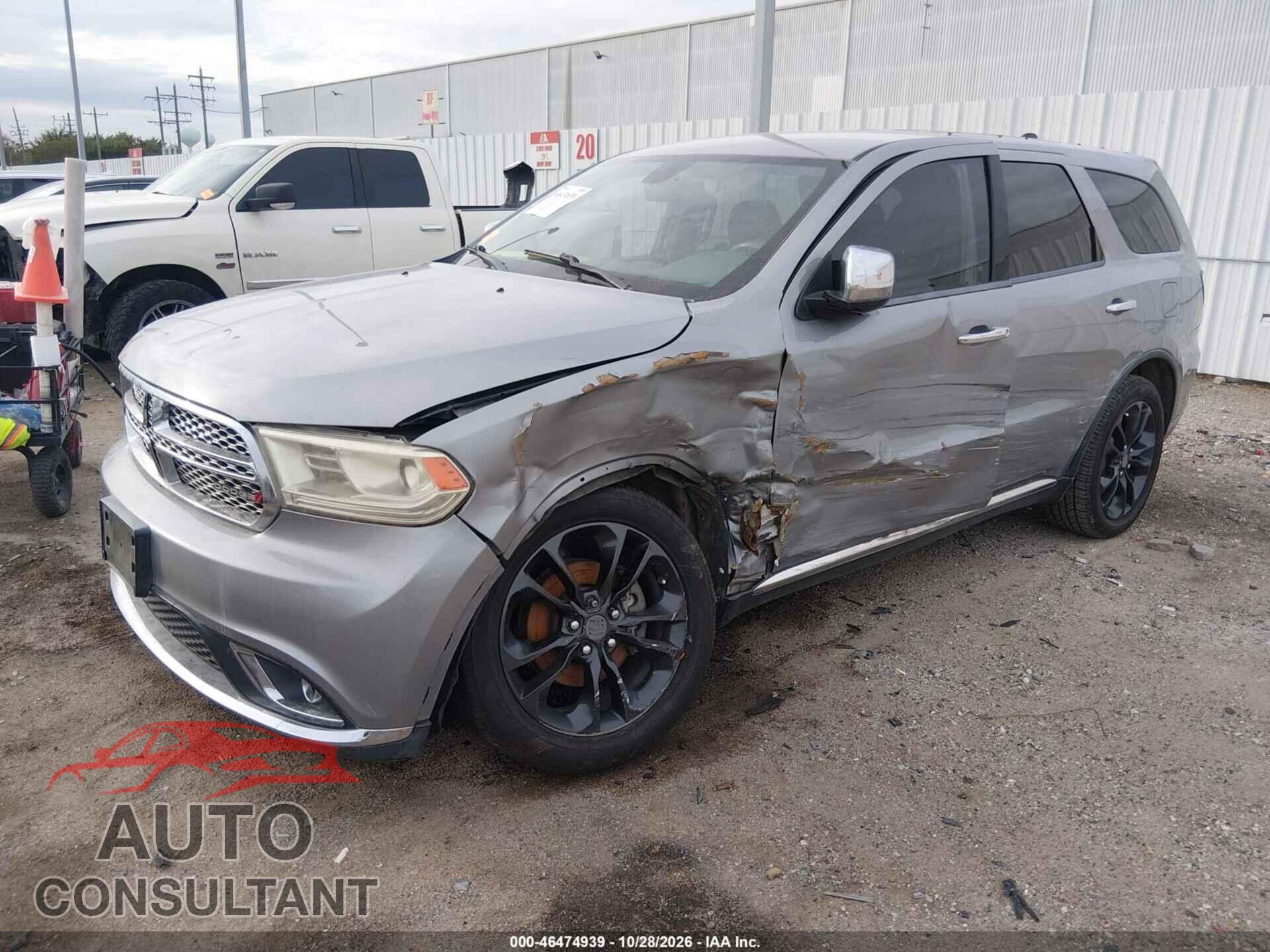 DODGE DURANGO 2015 - 1C4RDHAG2FC695210