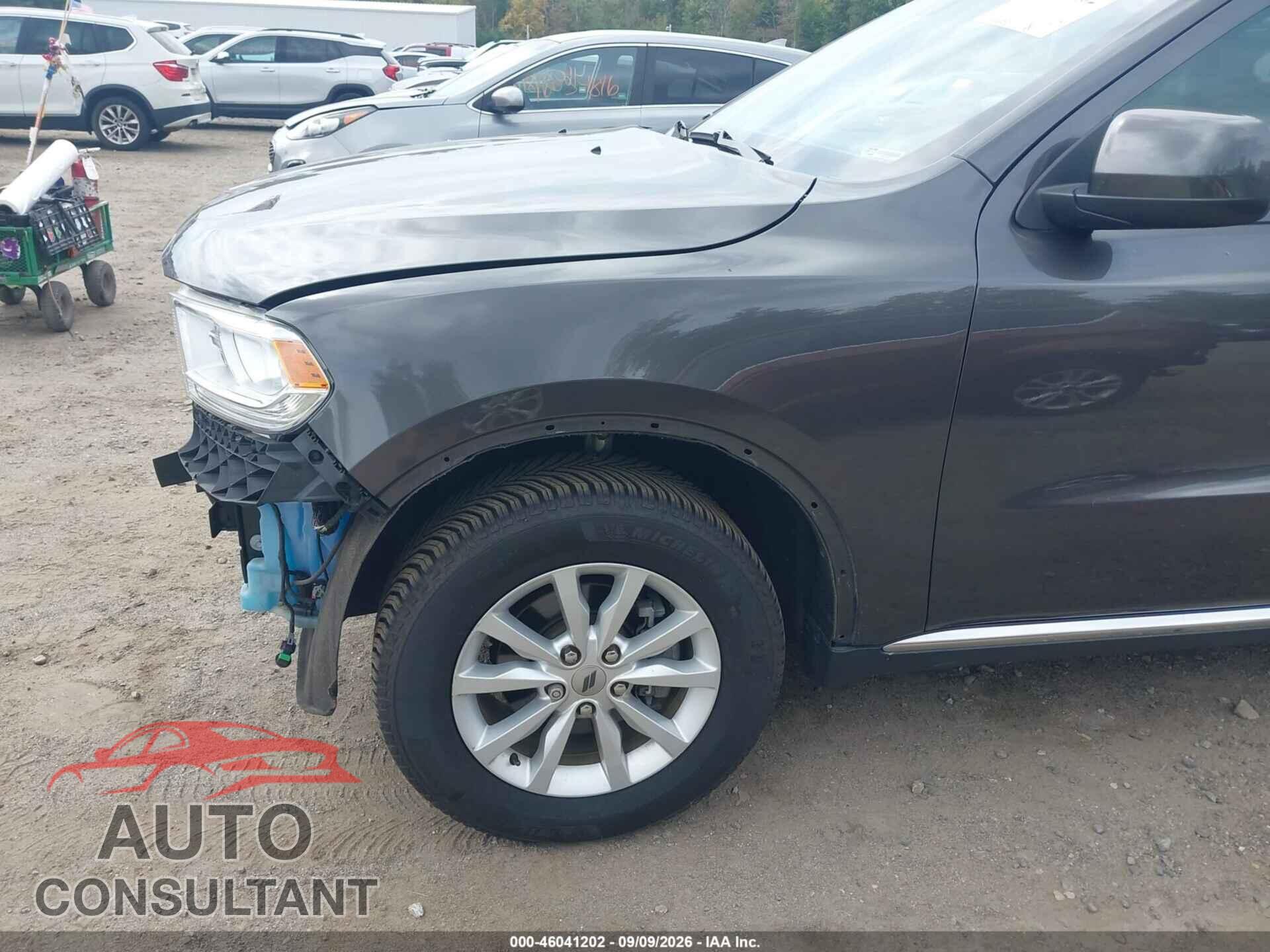 DODGE DURANGO 2019 - 1C4RDJAG1KC606485