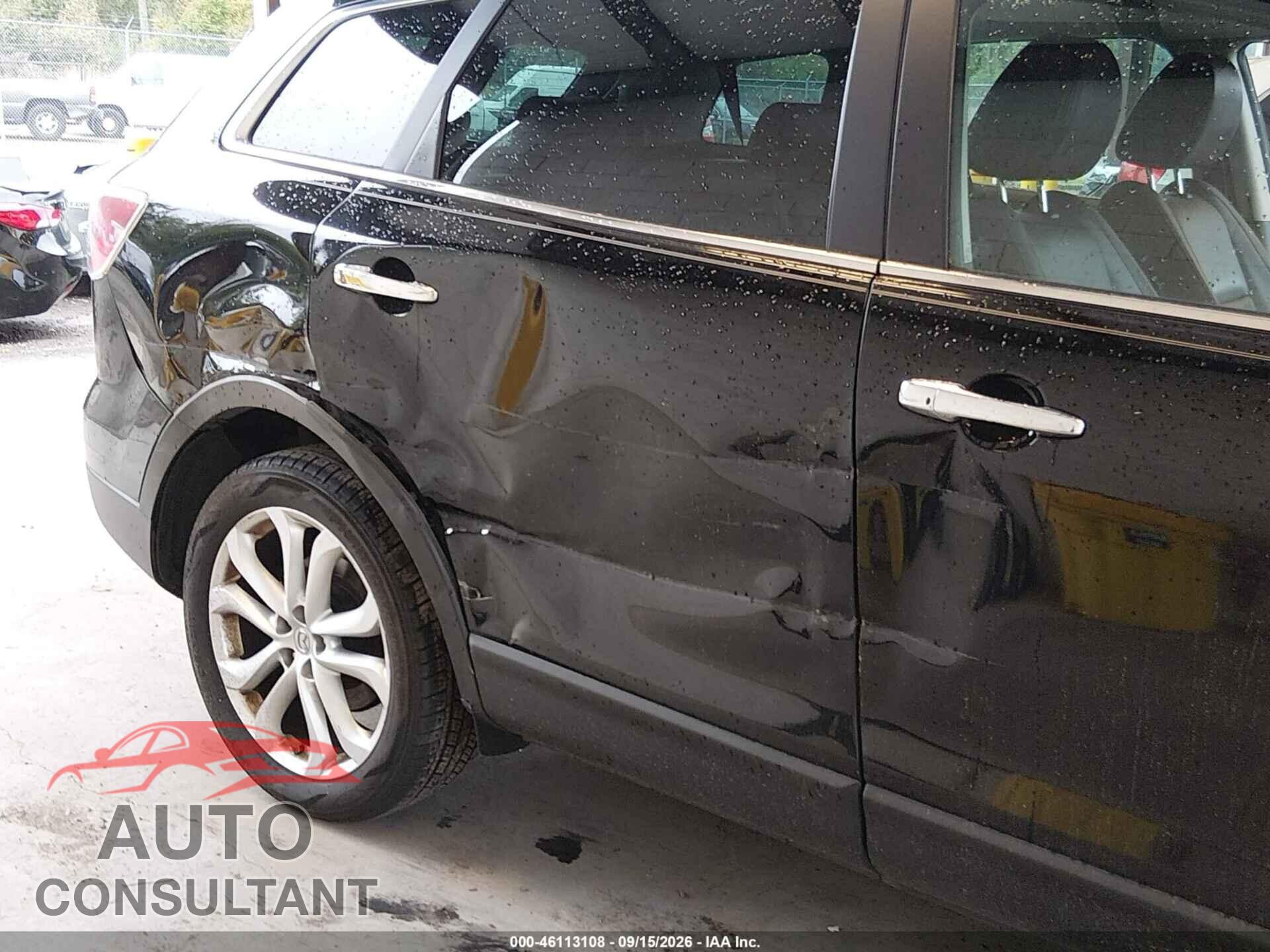 MAZDA CX-9 2011 - JM3TB3DV6B0323686