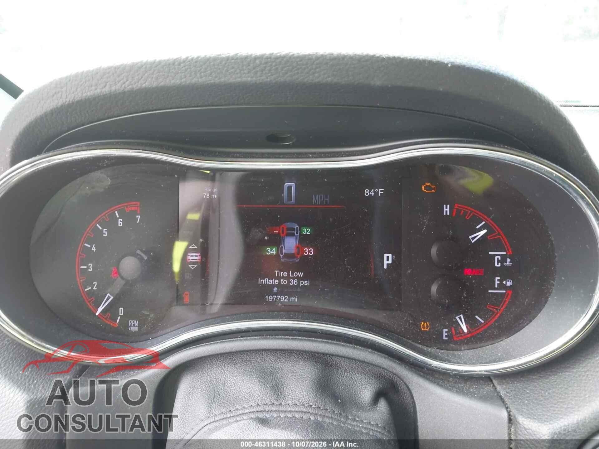 DODGE DURANGO 2014 - 1C4RDHDG8EC599687
