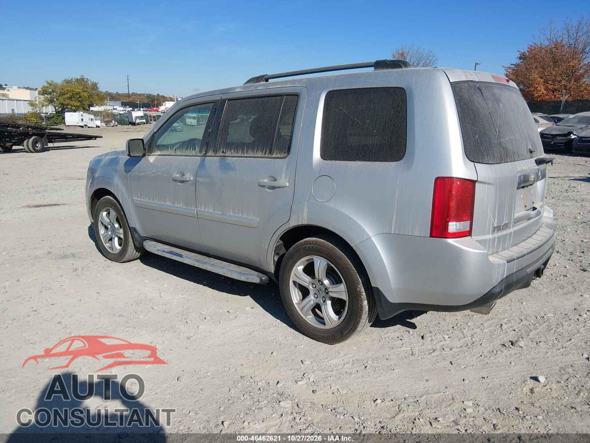 HONDA PILOT 2012 - 5FNYF4H47CB057558