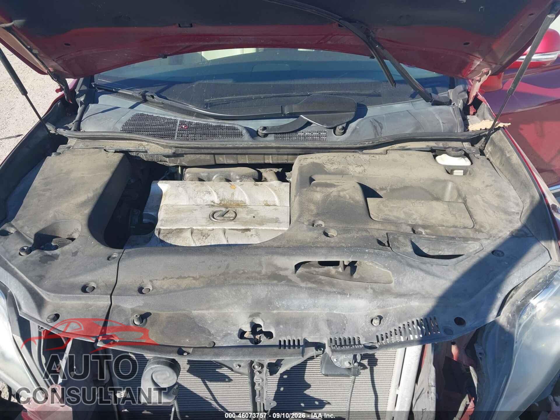 LEXUS RX 350 2011 - 2T2ZK1BA3BC053003