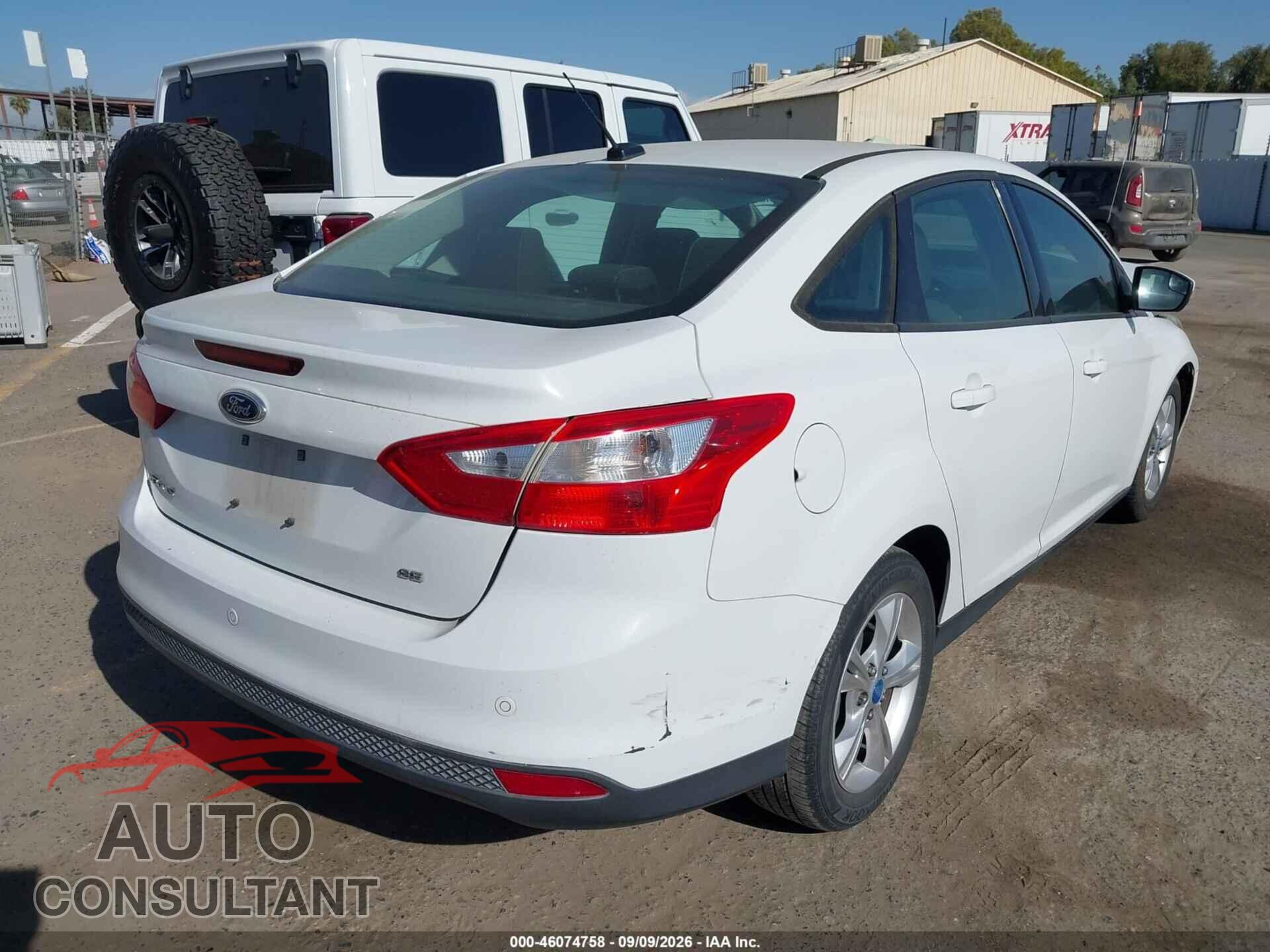 FORD FOCUS 2013 - 1FADP3F20DL170621