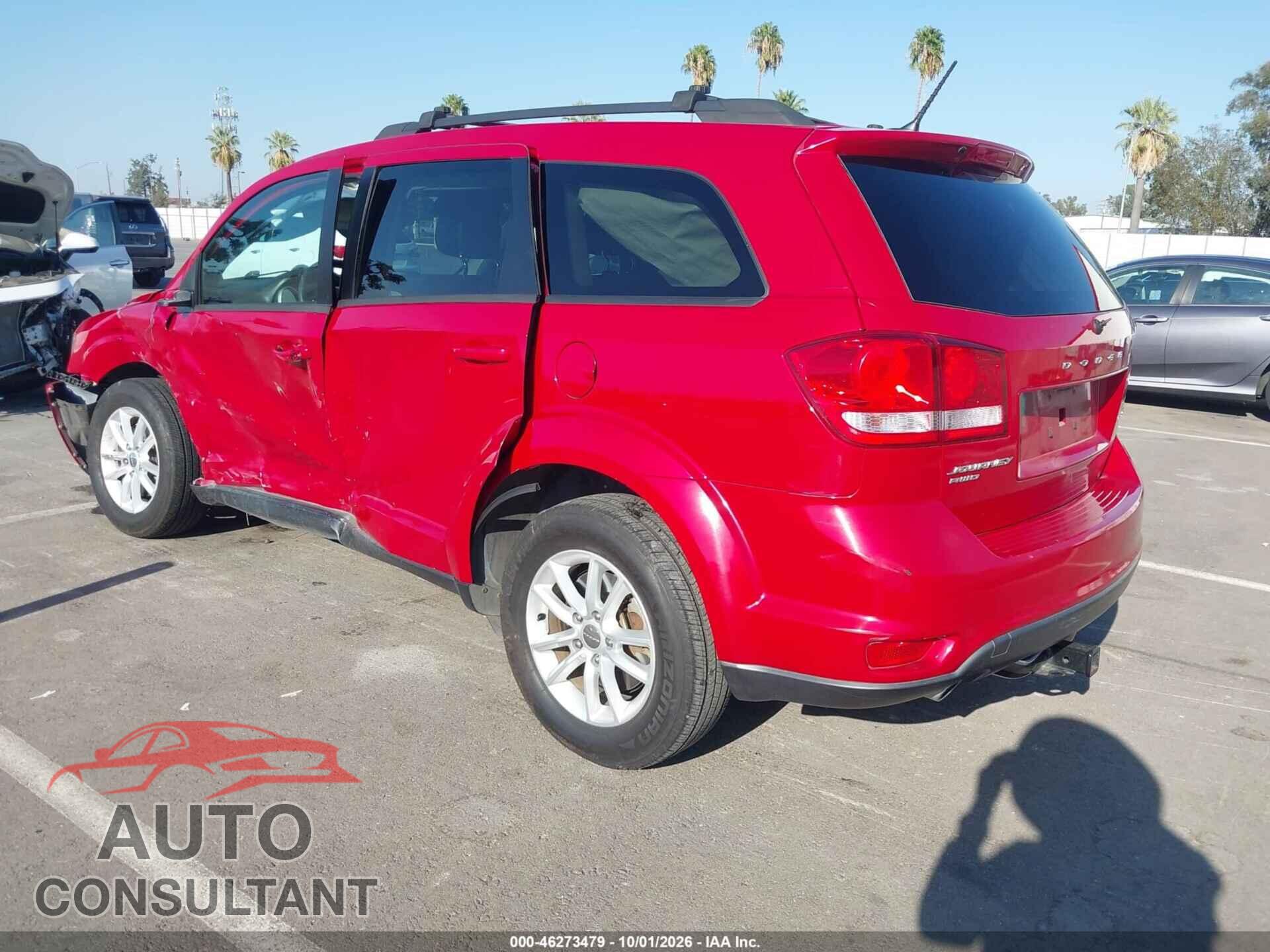DODGE JOURNEY 2015 - 3C4PDDBG9FT608664