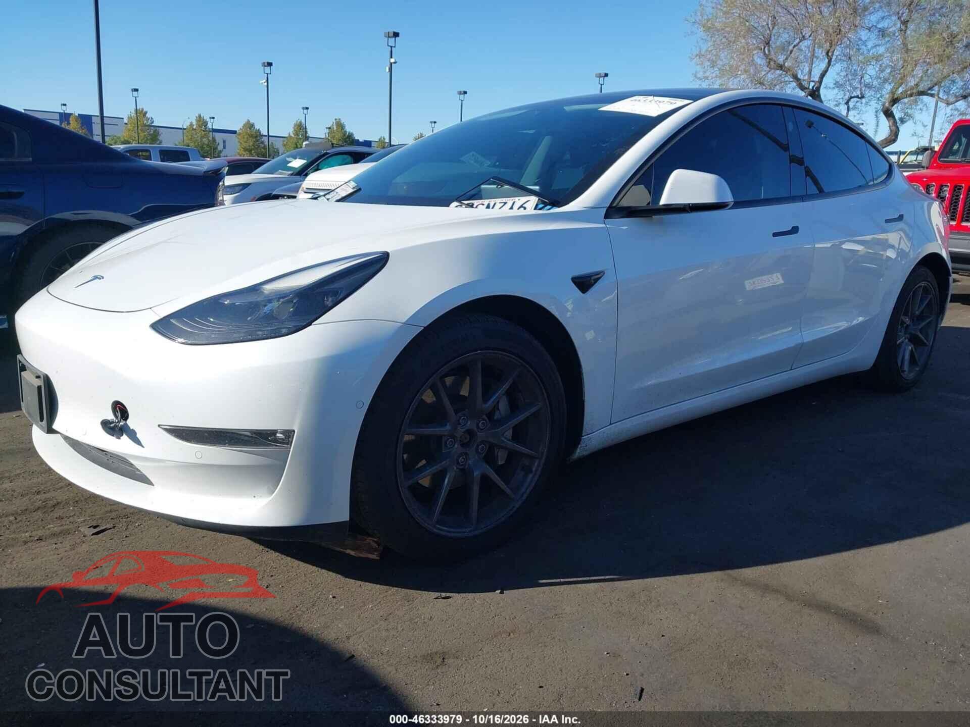 TESLA MODEL 3 2021 - 5YJ3E1EB8MF872397