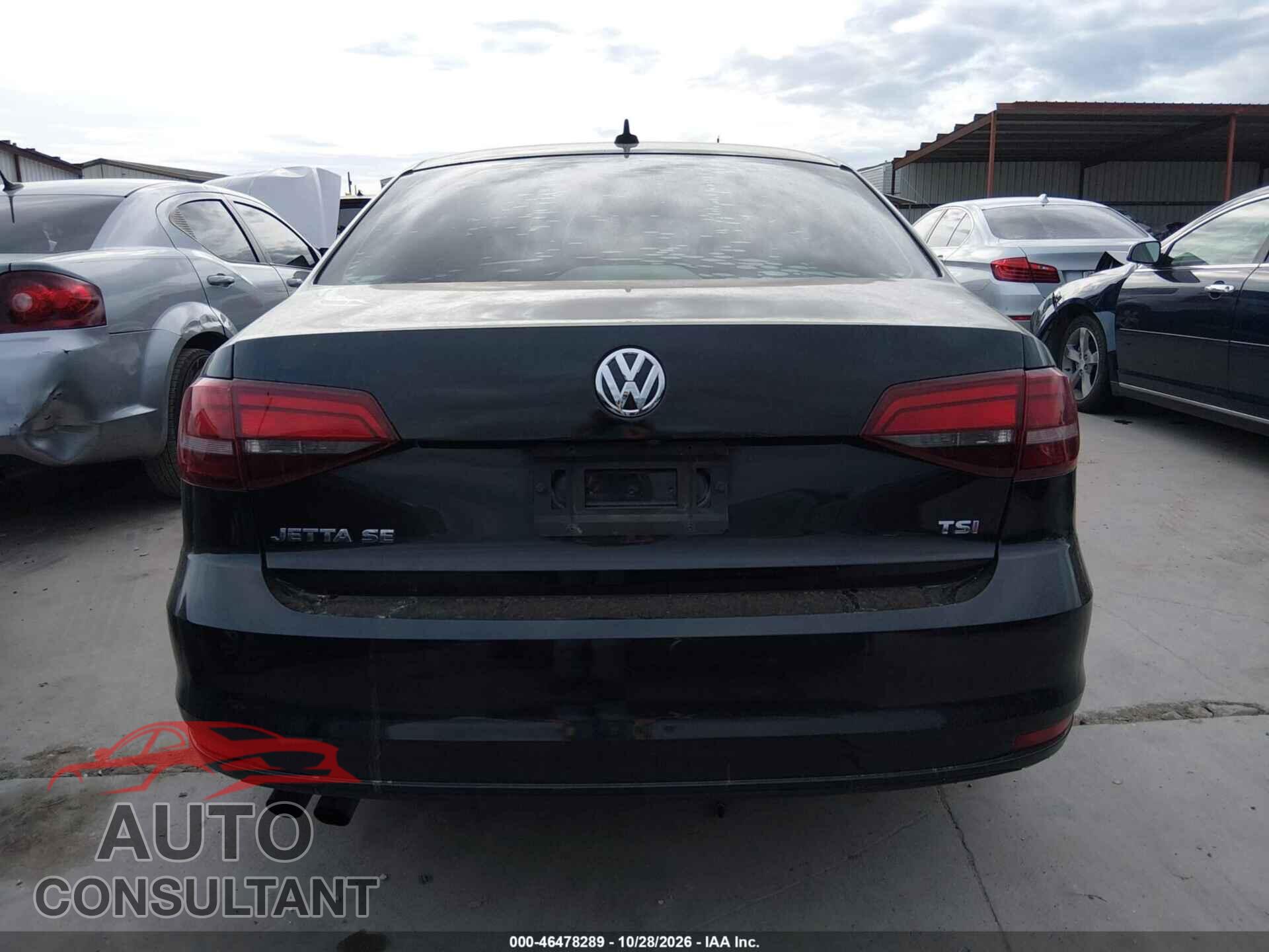 VOLKSWAGEN JETTA 2017 - 3VWDB7AJ9HM367108