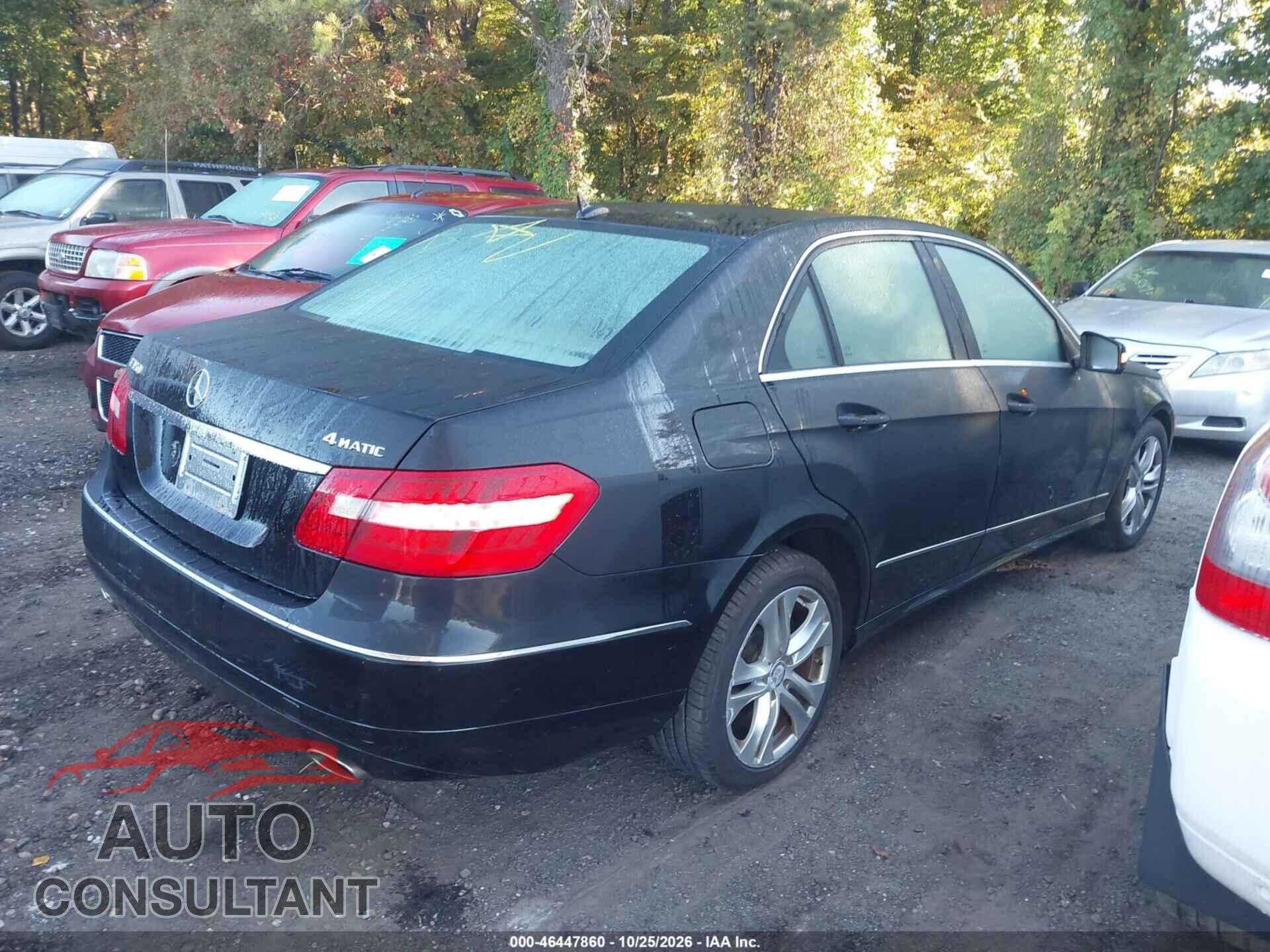 MERCEDES-BENZ E 350 2010 - WDDHF8HB2AA069621