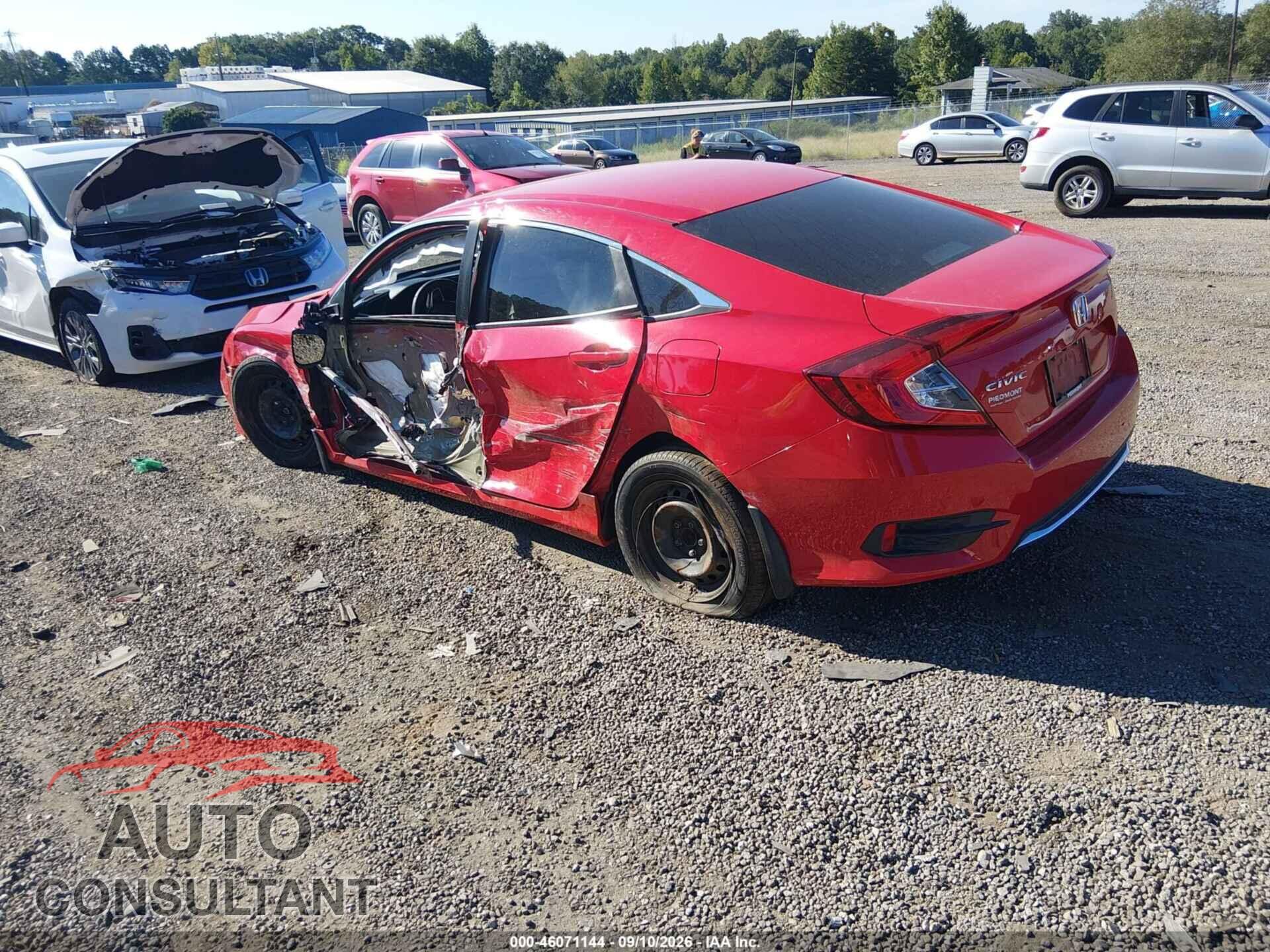 HONDA CIVIC 2020 - 2HGFC2F67LH577697