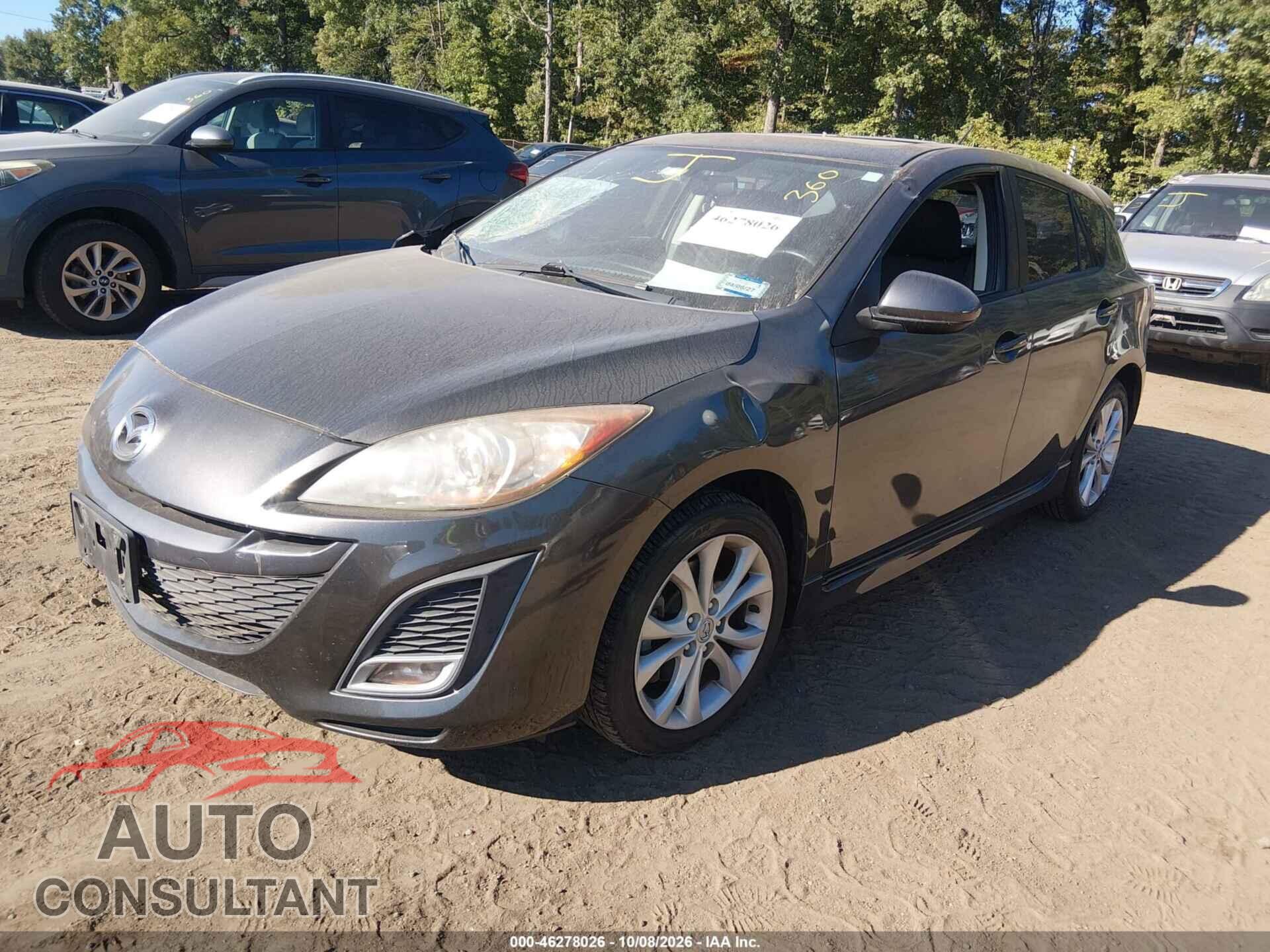MAZDA MAZDA3 2011 - JM1BL1K62B1463603