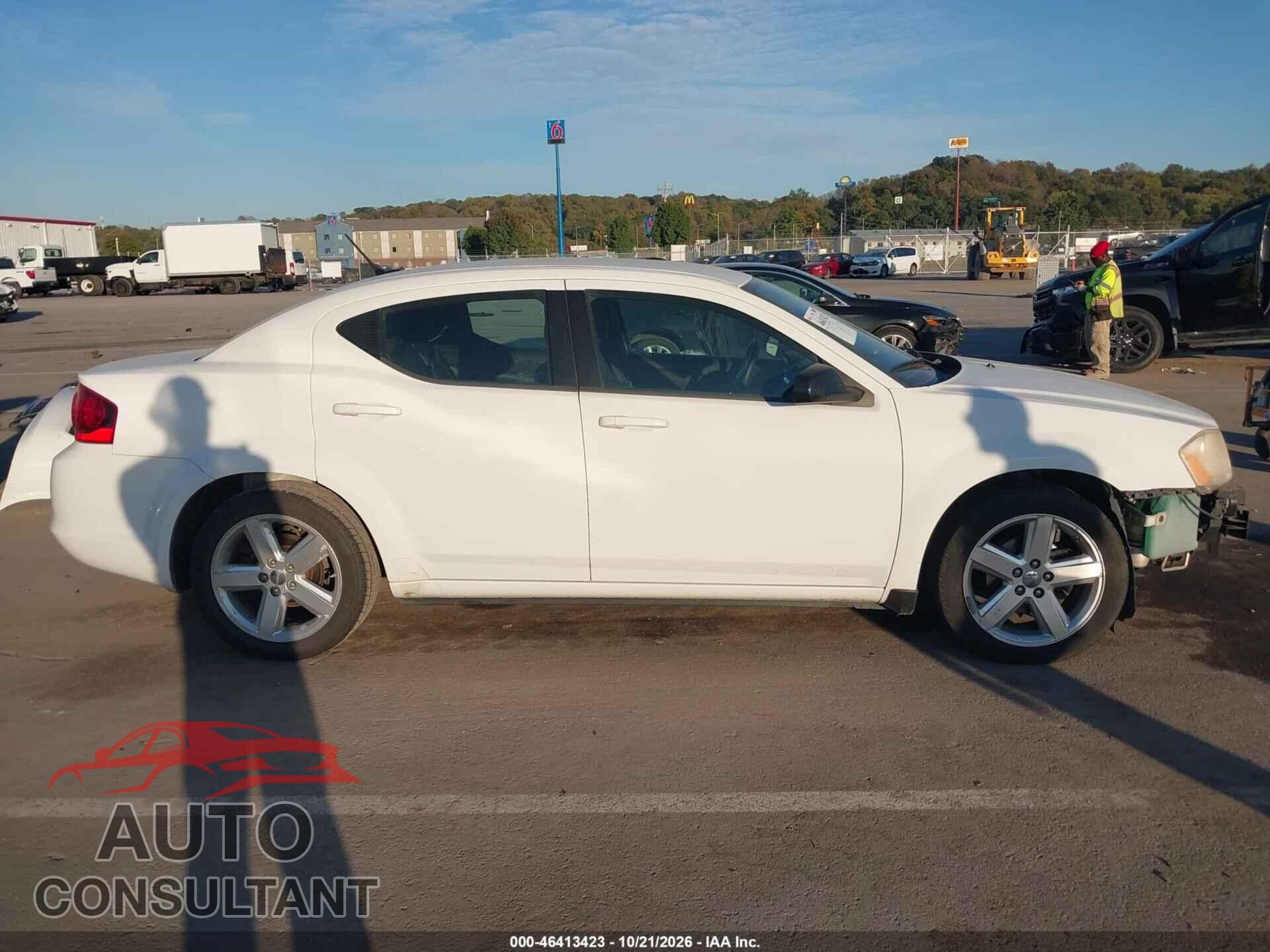 DODGE AVENGER 2013 - 1C3CDZAB5DN680240