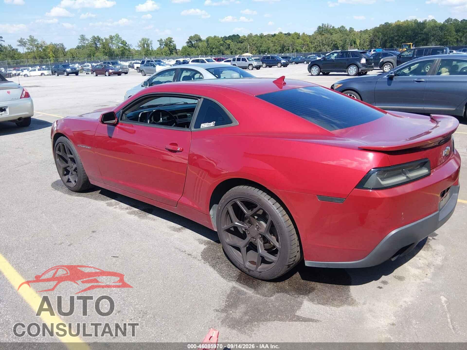 CHEVROLET CAMARO 2015 - 2G1FF1E38F9216445